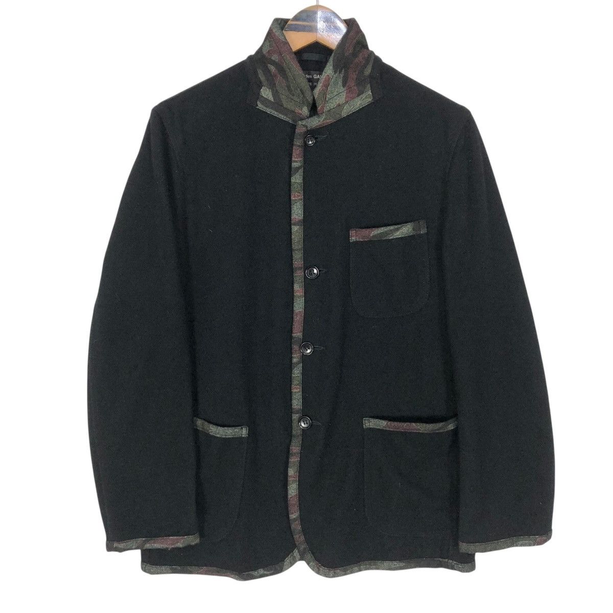 Comme des Garcons Homme Plus Comme Des Garcons Homme Plus 2003 S/S Camouflage Jacket Size US S / EU 44-46 / 1 - 1 Thumbnail