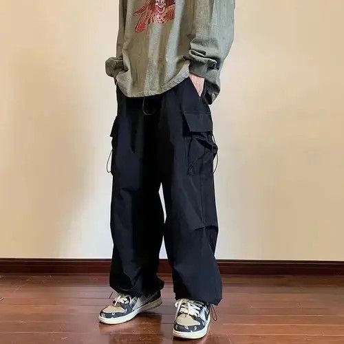 VIBE Multi Pocket Loose Baggy Pants Size US 32 / EU 48 - 1 Thumbnail