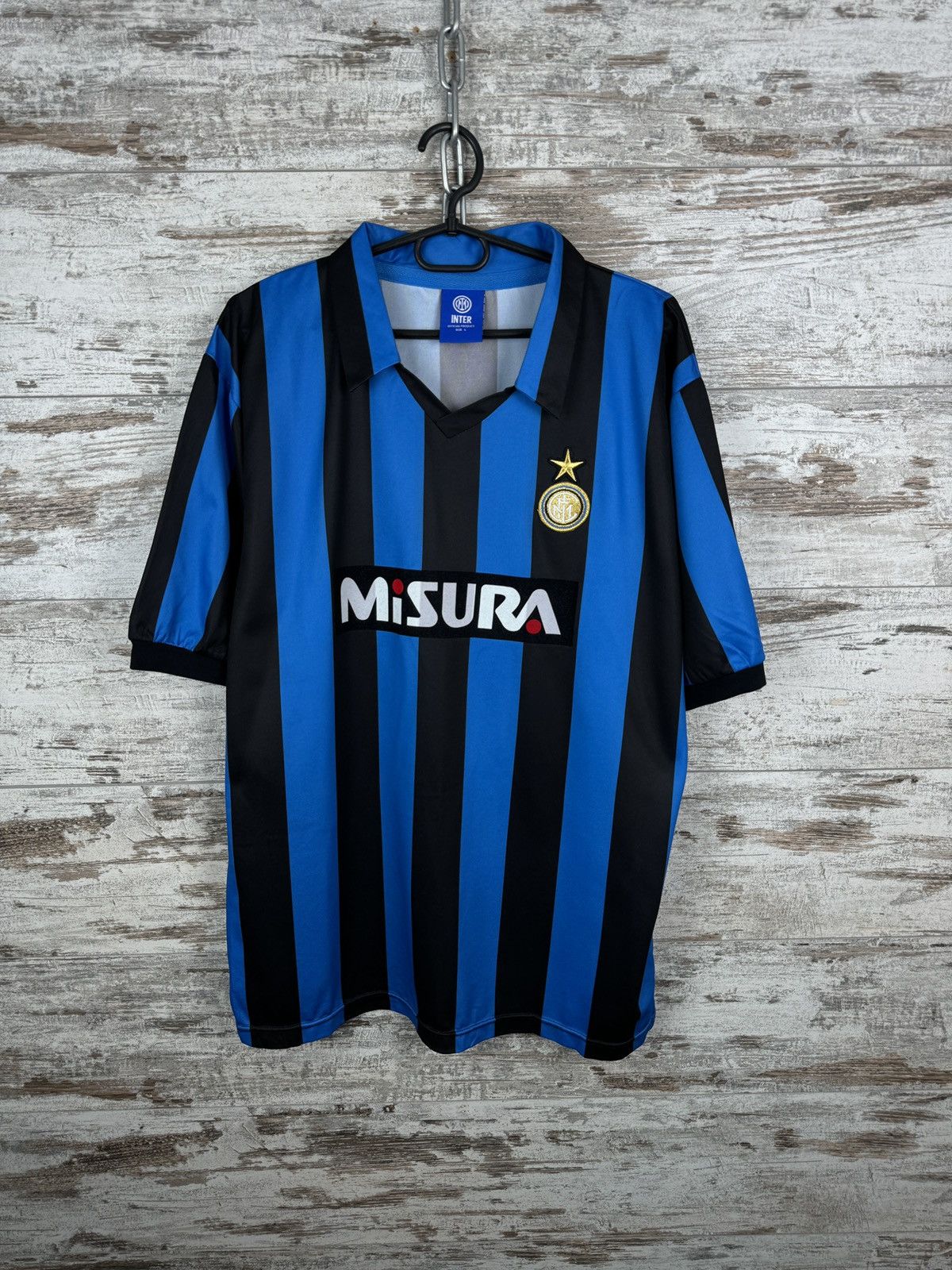 Other Mens Vintage Inter Milan FC T-shirt Internazionale jersey Size US L / EU 52-54 / 3 - 2 Thumbnail