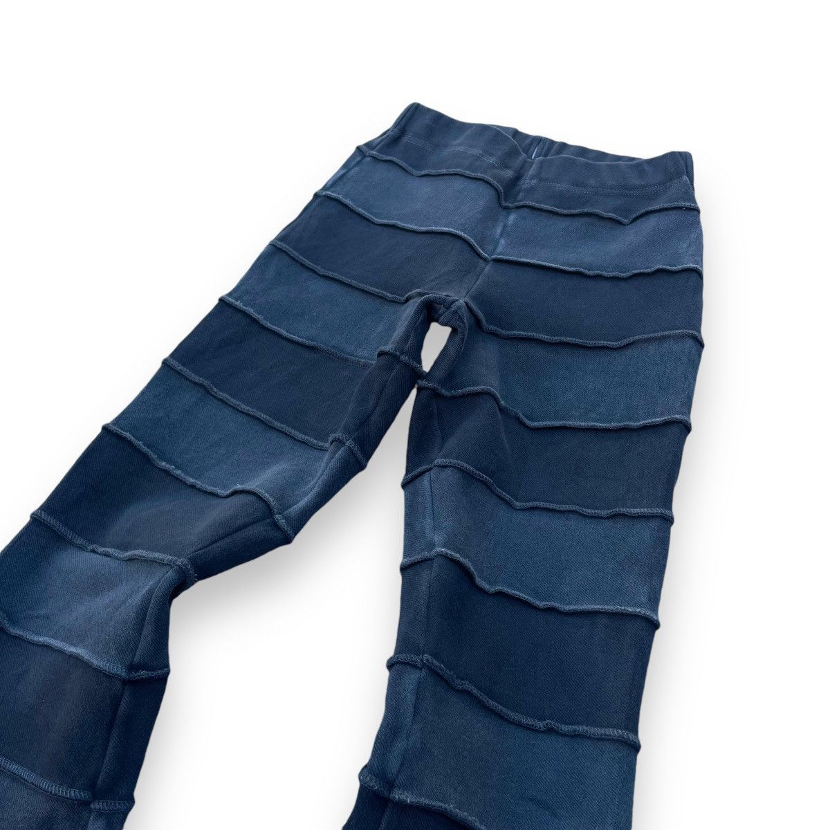 Hysteric Glamour × Japanese Brand × Le Grande Bleu (L.G.B.) 🇯🇵 SUPER FLARE HULLO A NICE DAY HAGI STYLE PANTS Size 24" / US 00 / IT 34 - 3 Thumbnail