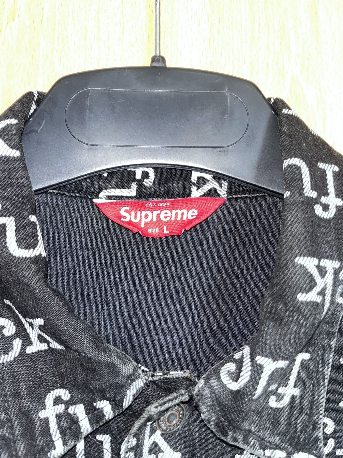Supreme Supreme Fuck Denim Jacket Size US L / EU 52-54 / 3 - 5 Thumbnail