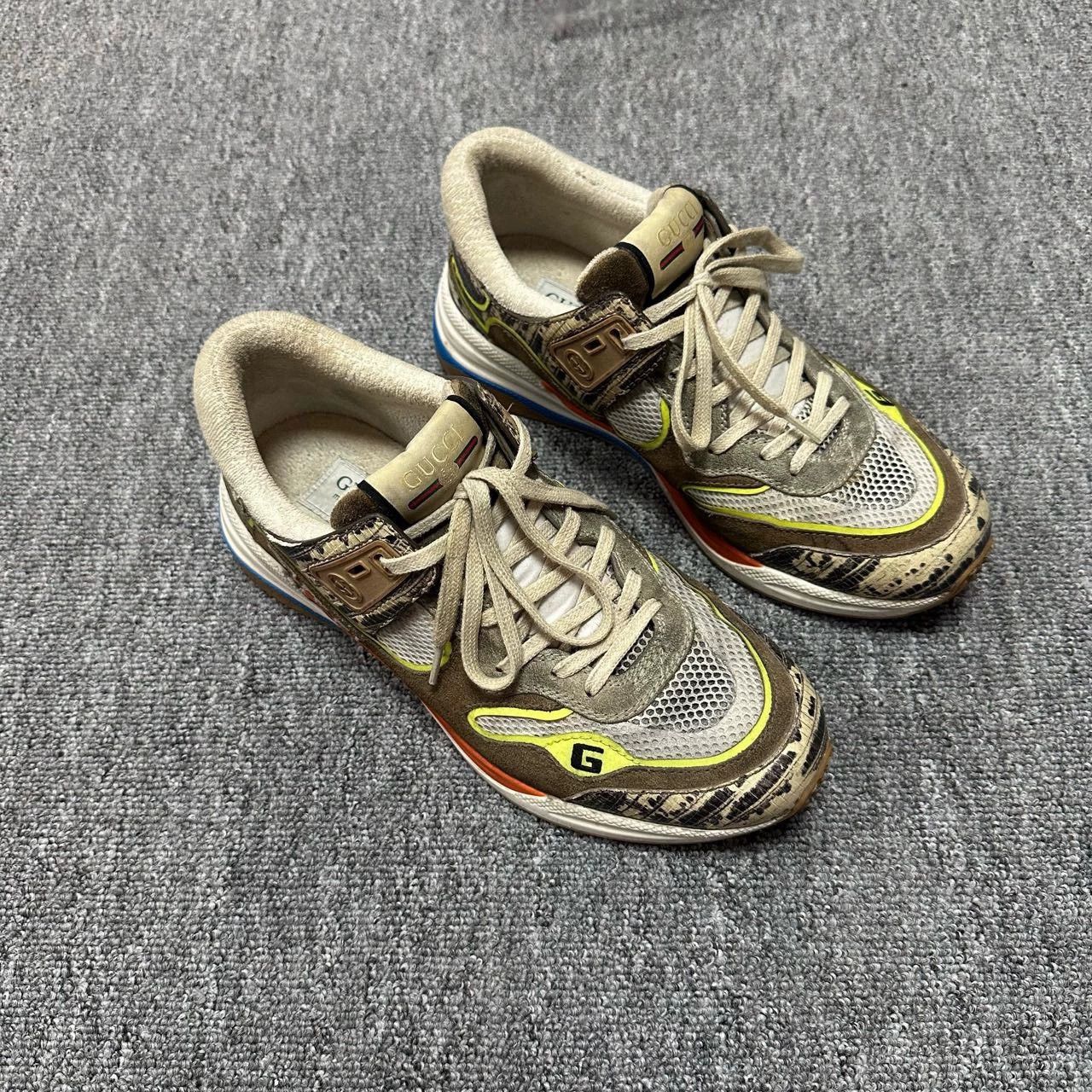 Gucci gucci ultrapace gray athletic sneakers size 42 Size US 9 / EU 42 - 1 Thumbnail