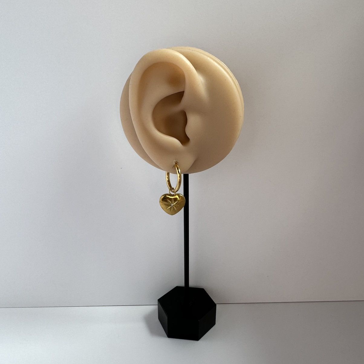 Other Love Heart Dangle Drop Earrings for Women Size ONE SIZE - 5 Thumbnail
