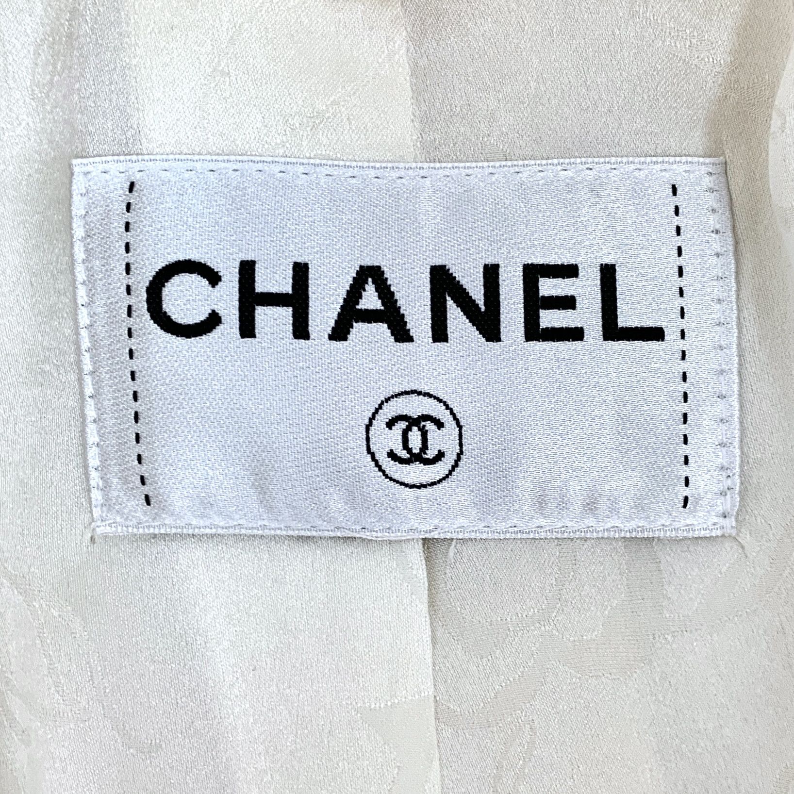 Chanel Chanel Hamburg Wool Coat Beige (34) Size XS / US 0-2 / IT 36-38 - 6 Thumbnail