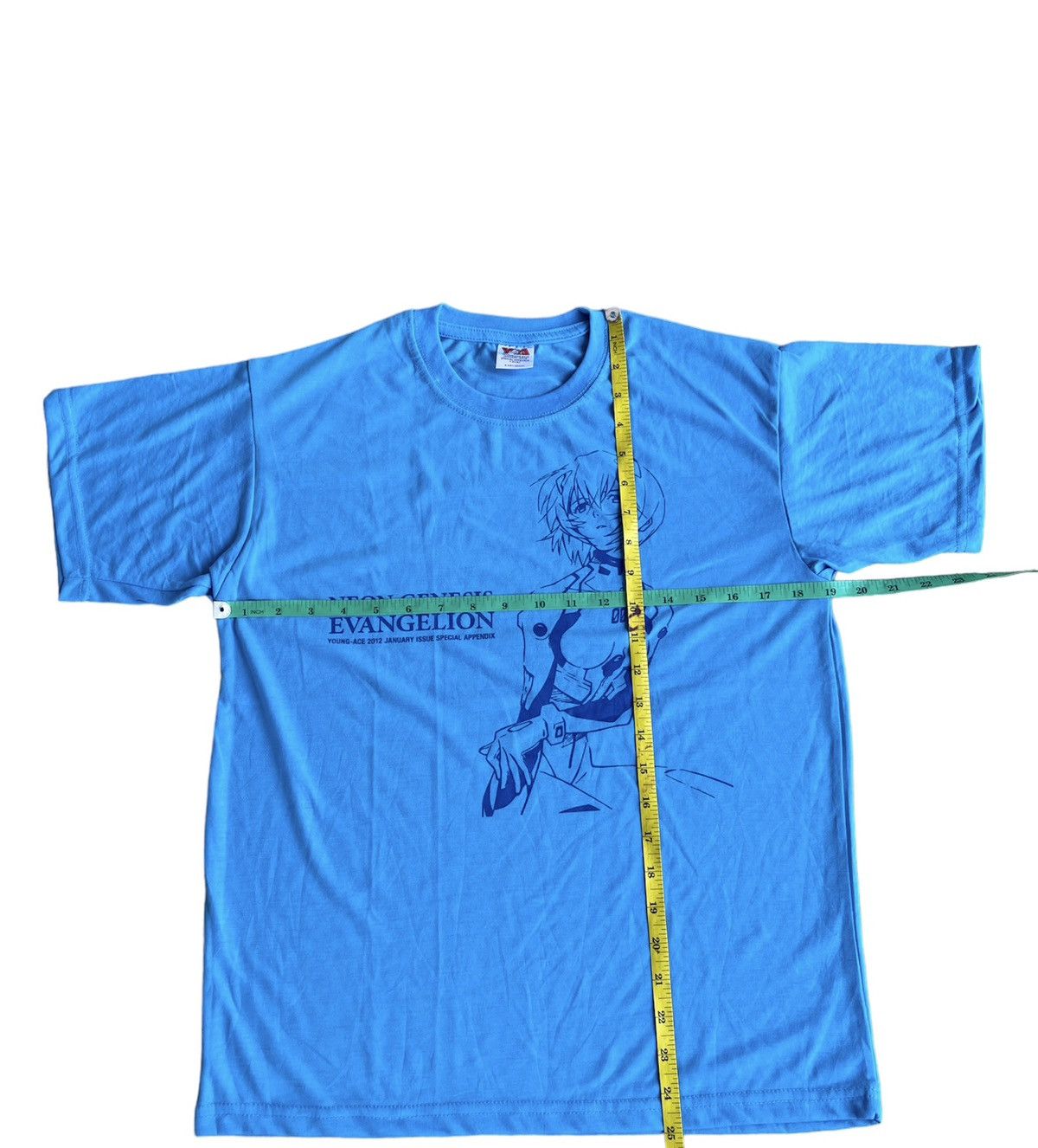 Anime × Cartoon Network Neon Genesis Evangelion Special Apendix Tee 2012 Rei Ayanami Size US M / EU 48-50 / 2 - 4 Thumbnail