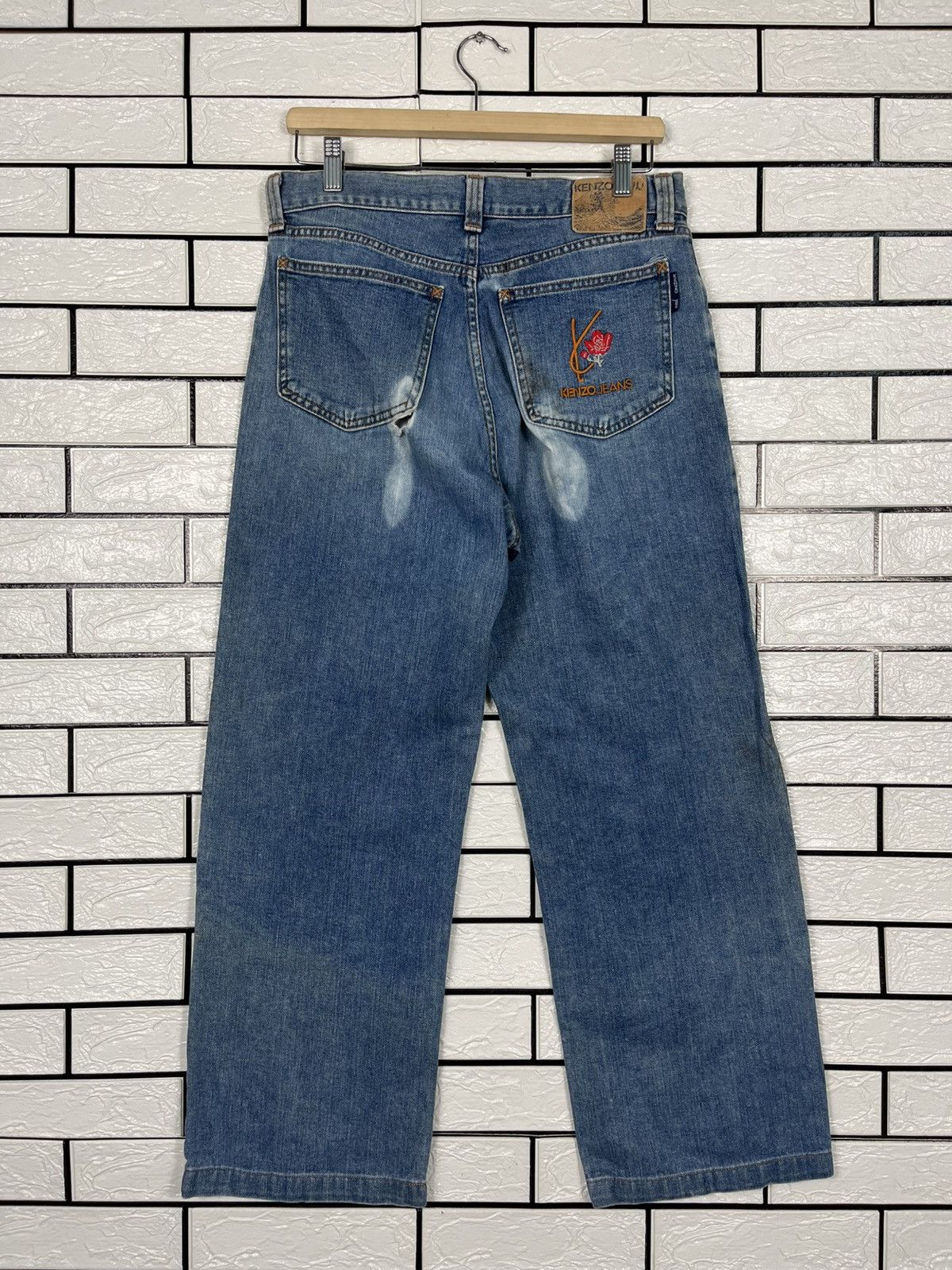Kenzo Vintage Kenzo Jeans Workers Denim Size US 31 - 7 Thumbnail