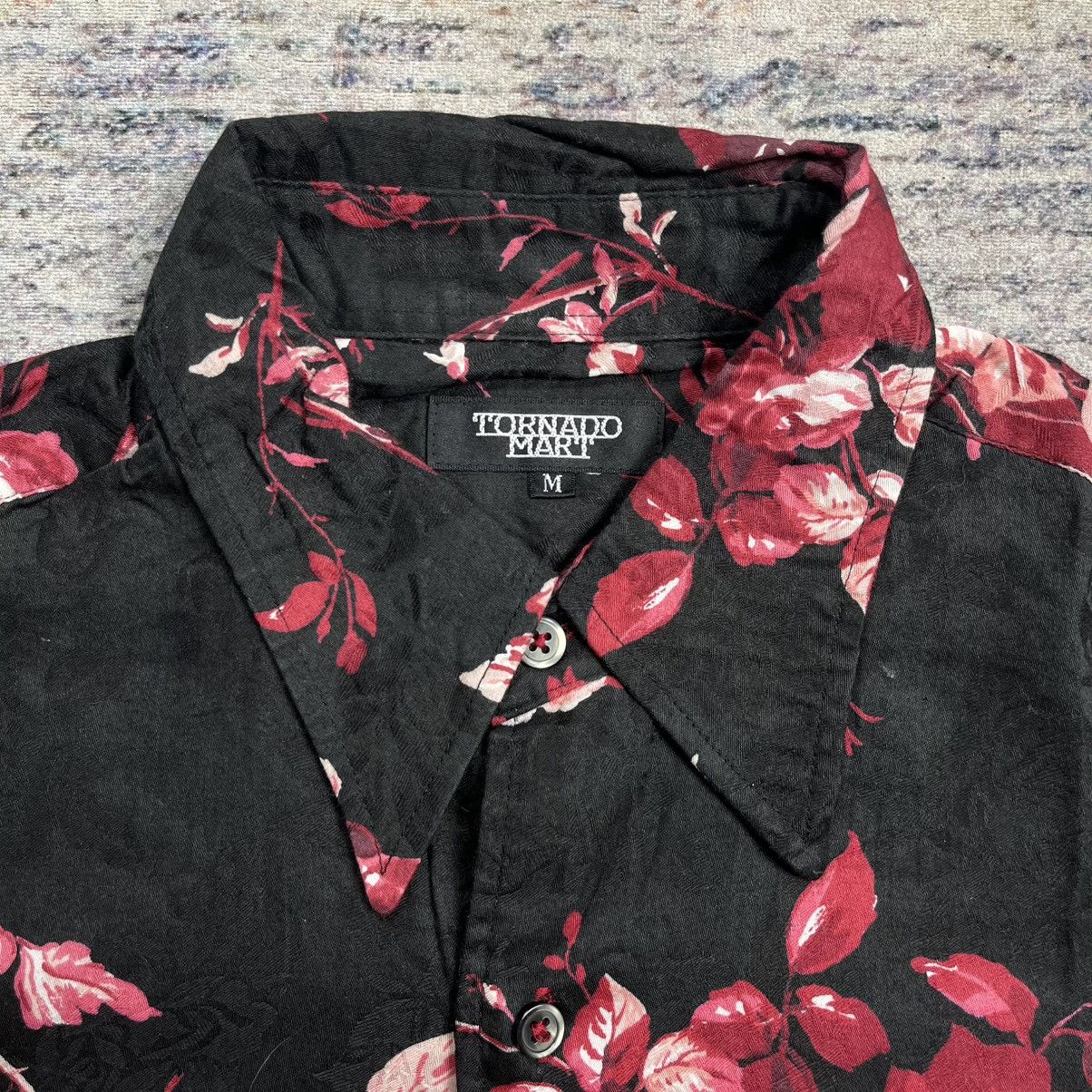 Tornado Mart Tornado Mart Japan flower jacquard button up shirt Size US M / EU 48-50 / 2 - 7 Thumbnail