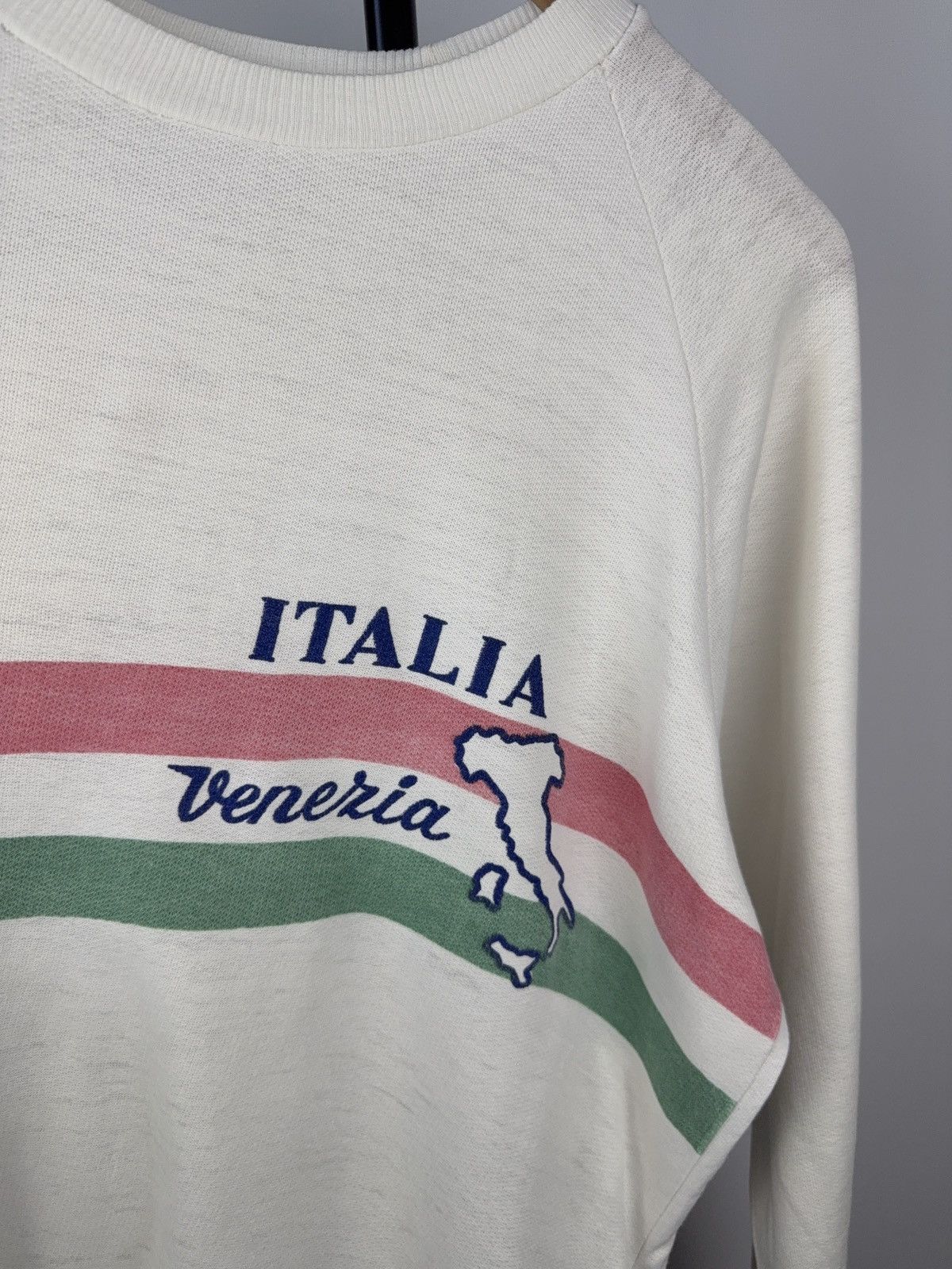 Vintage Vintage Retro 80s Italia Venezia Sweatshirt Made in Italy Size US L / EU 52-54 / 3 - 3 Thumbnail