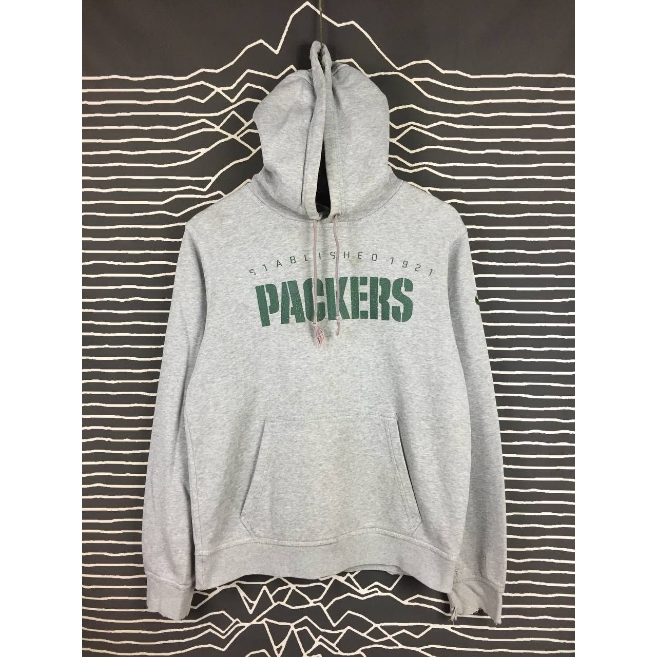 NFL × Nike × Sports Specialties Nike NLF Team Apparel Green Bay Packers Spell Out Hoodie Size US S / EU 44-46 / 1 - 2 Thumbnail