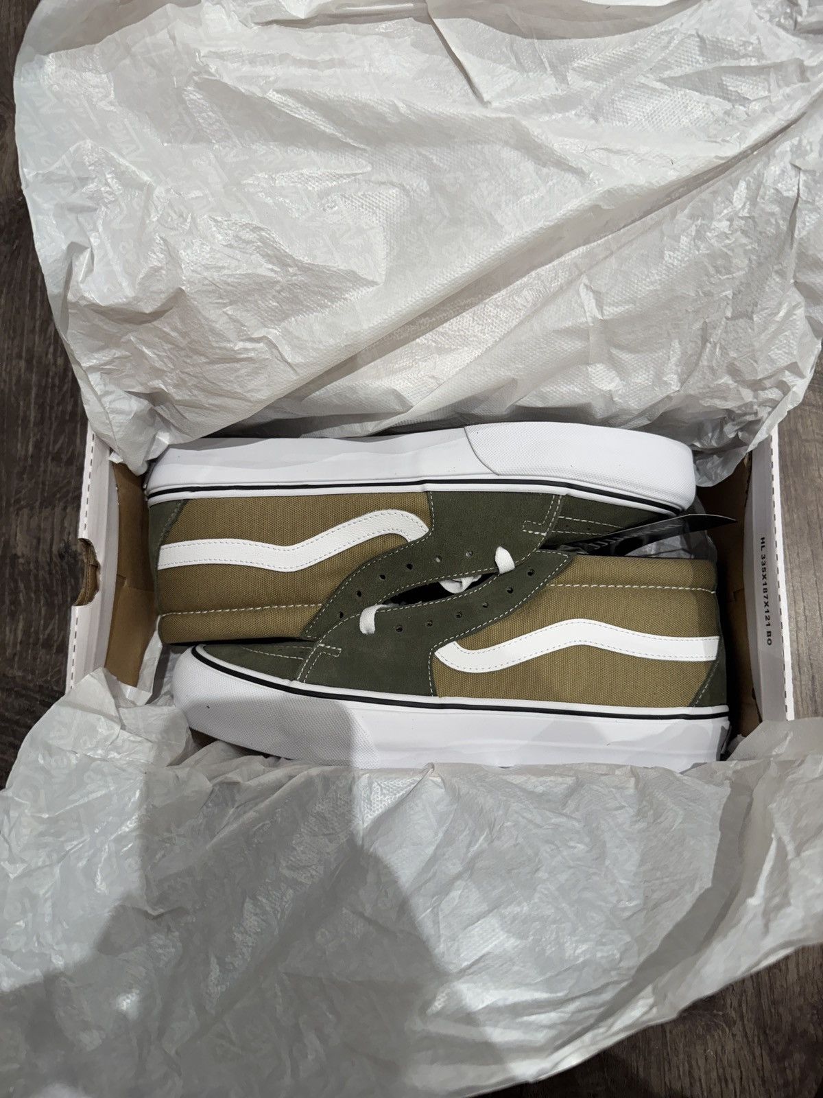 JJJJound × Vans JJJJound X Vans Brand New Sk8 Mid LX Midtop Sneaker Size 10 Size US 10 / EU 43 - 2 Thumbnail
