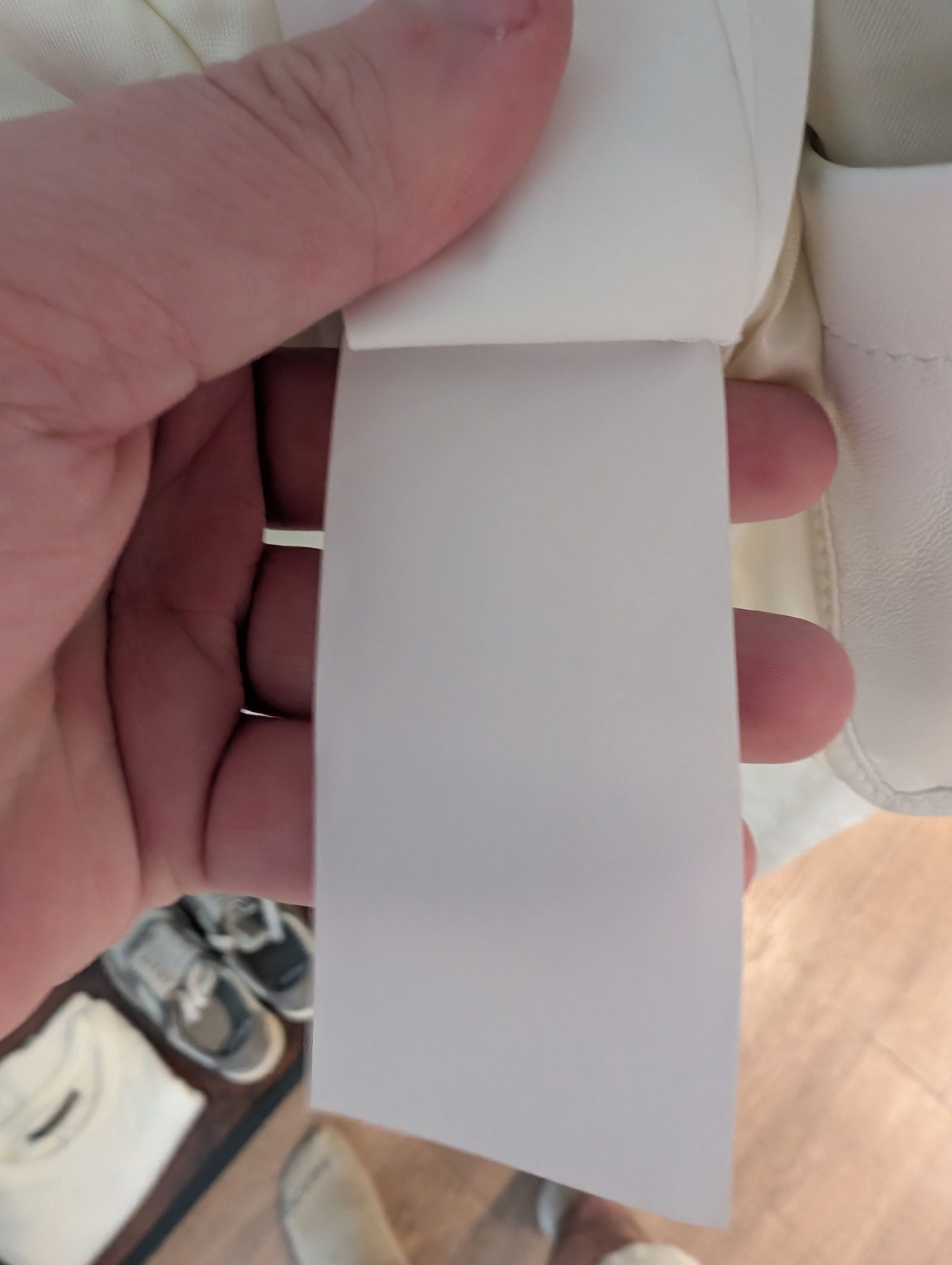 Off-White Runway/sample Off-white full leather varsity jacket Size US M / EU 48-50 / 2 - 16 Thumbnail