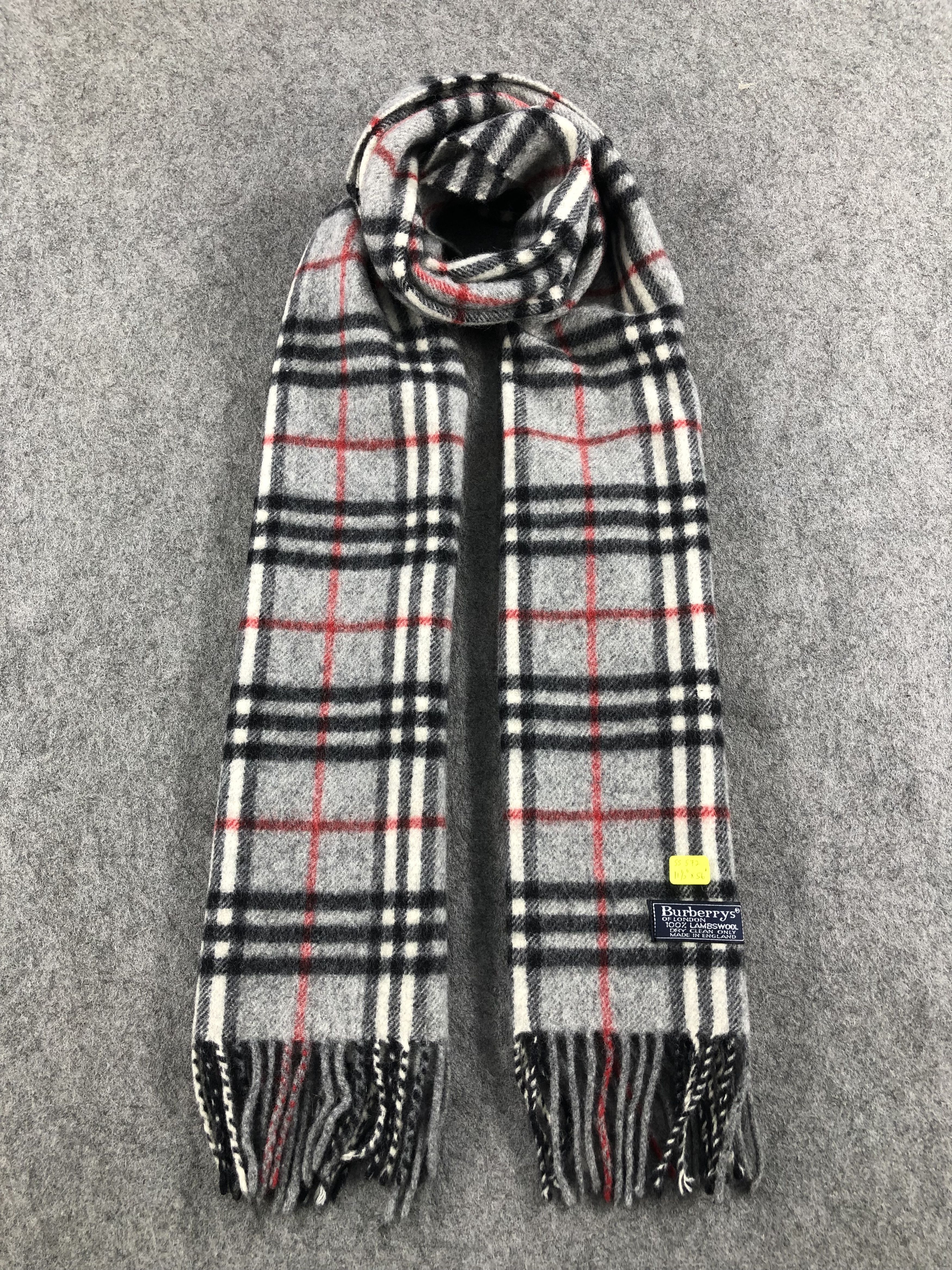 Burberry Burberry Lambswool Scarf / Muffler / Neckwear Size ONE SIZE - 1 Thumbnail