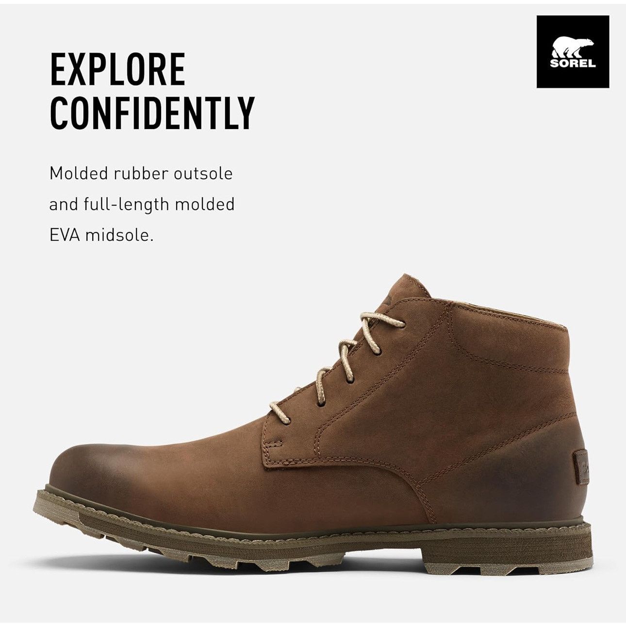 SOREL SOREL Madson II Chukka Waterproof Boot Men’s 11 –Waterproof Size US 11 / EU 44 - 3 Thumbnail