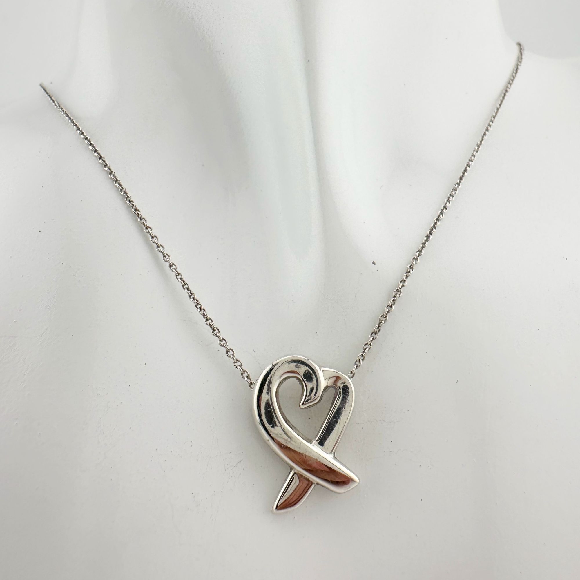 Tiffany & Co. Tiffany and Co Paloma Picasso Small Loving Heart Pendant Nec Size ONE SIZE - 5 Thumbnail