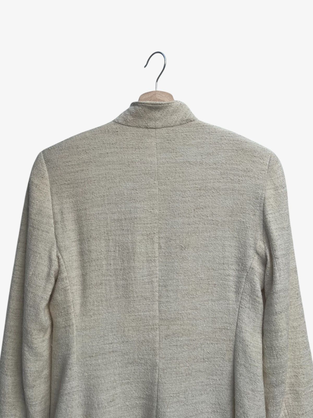 Giorgio Armani Giorgio Armani Single Button Textured Blazer Coat Size XS / US 0-2 / IT 36-38 - 6 Thumbnail