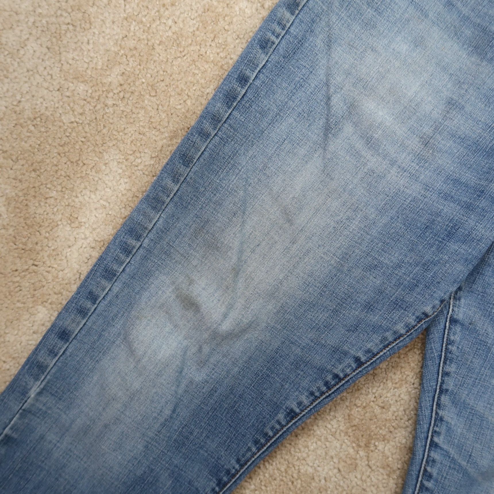 Lucky Brand Lucky Brand 410 Jeans Men Athletic Slim Straight 36x32 Blue Denim Grounded by 5-Pocket Design Size US 36 / EU 52 - 3 Thumbnail