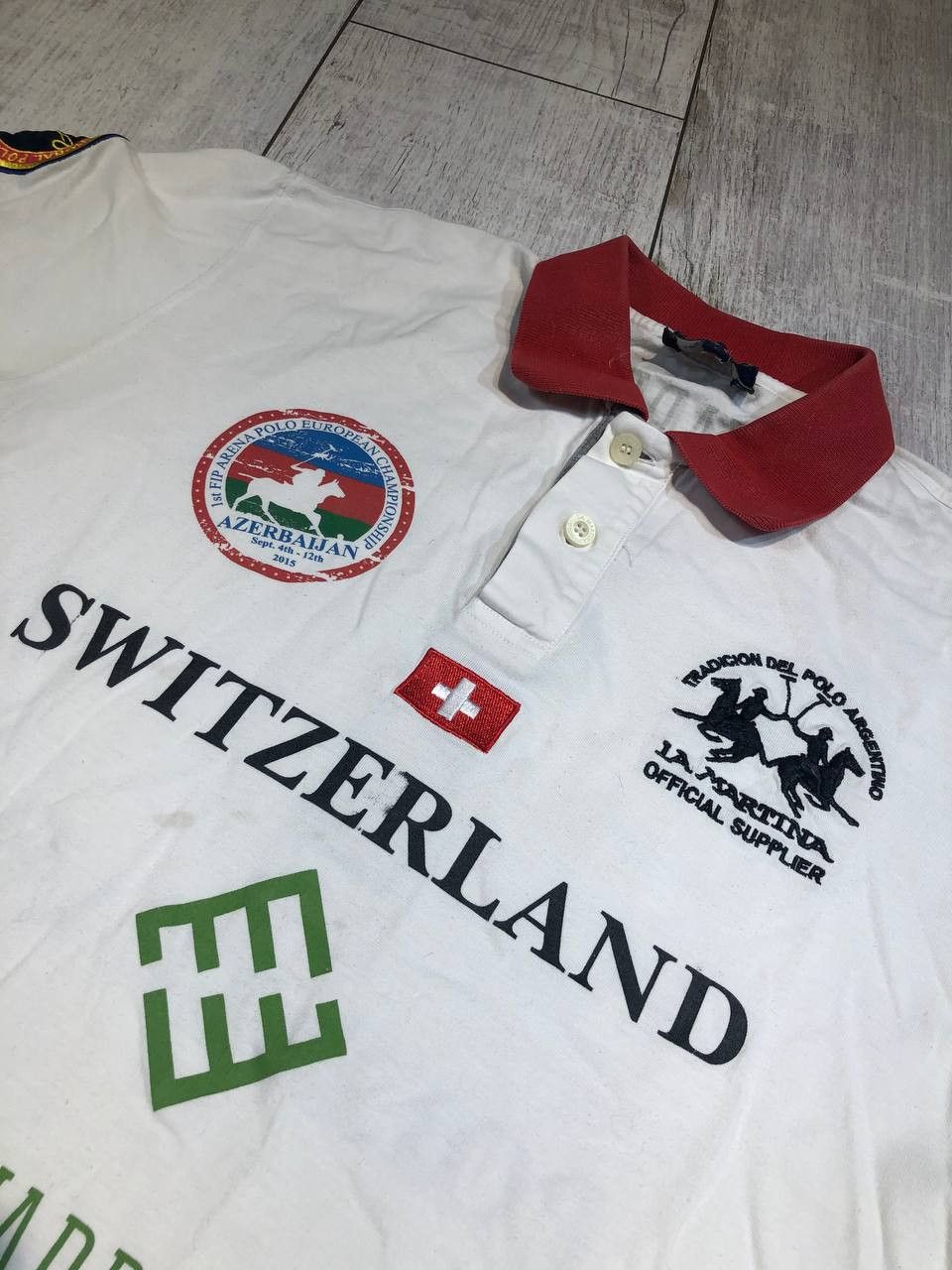 Band Tees × La Martina × Polo Ralph Lauren Rare polos Polo Ralph Lauren la martina SWITZERLAND Size US S / EU 44-46 / 1 - 4 Thumbnail