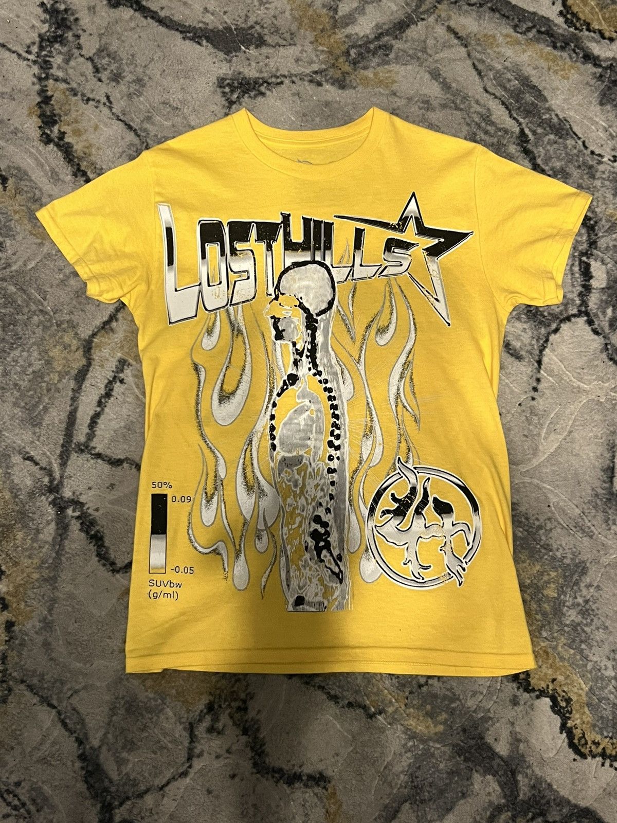 Other Lost Hills Skeleton Flames Small Tee Size US S / EU 44-46 / 1 - 1 Thumbnail