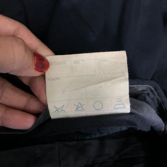 Other Vtg INTERMIX Made In ITALY Minimalist Black Casual Pant Size 32" / US 10 / IT 46 - 6 Thumbnail