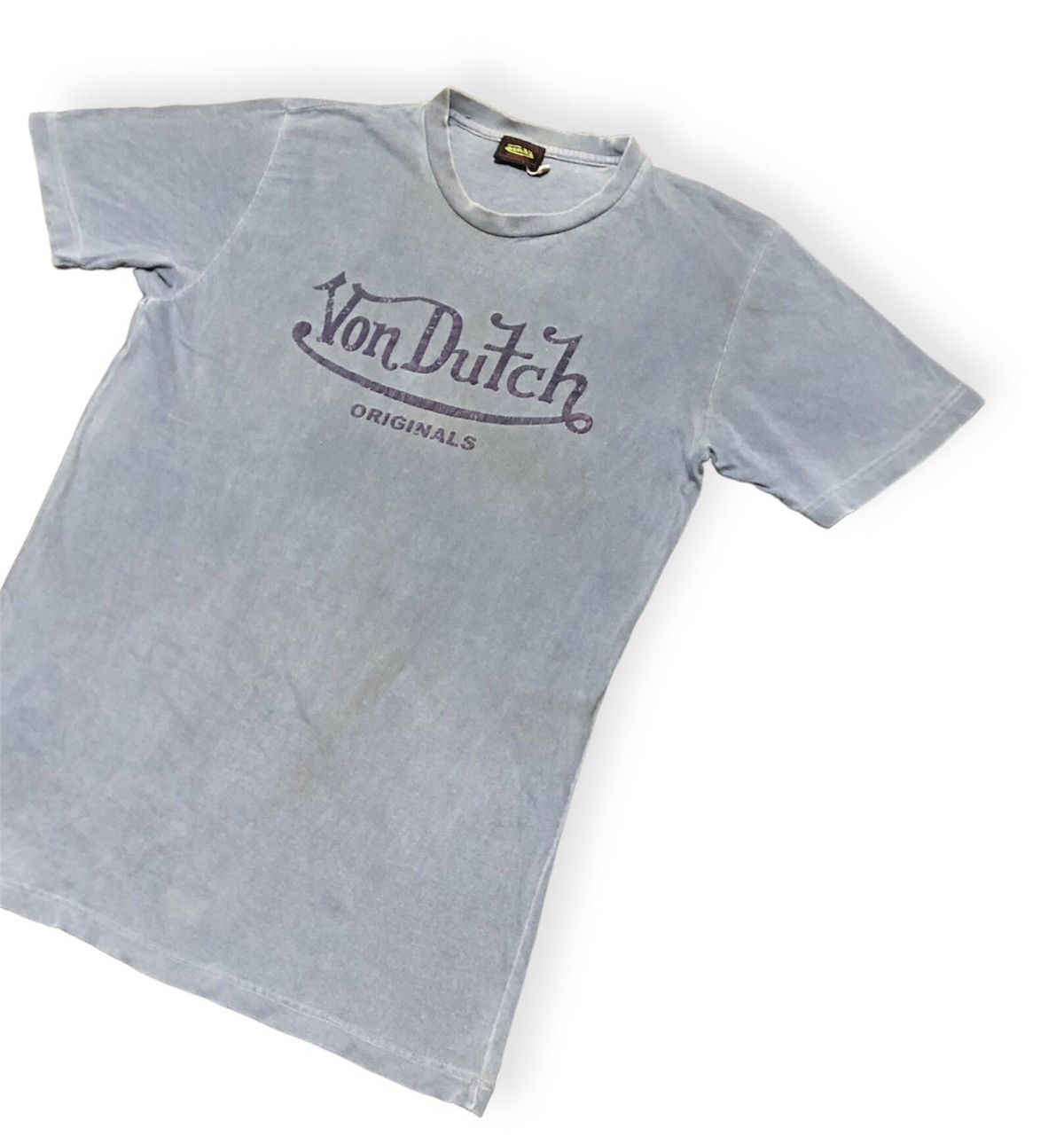 🔥Last Call🔥Vintage Von Dutch Faded tee iconic!!