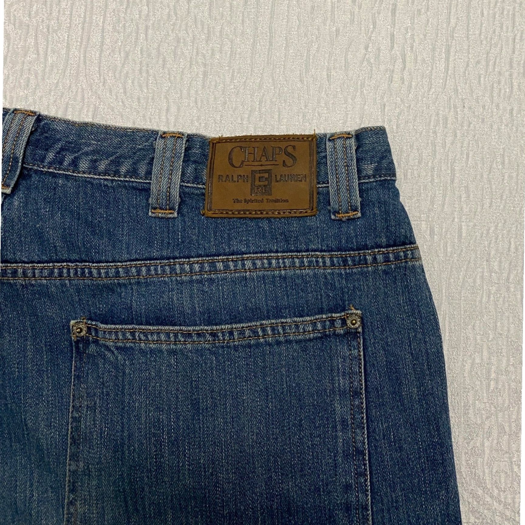 Ralph Lauren Vintage Chaps Ralph Lauren Jeans Carpenter Denim Blue 40x32 Men Size US 40 / EU 56 - 3 Thumbnail