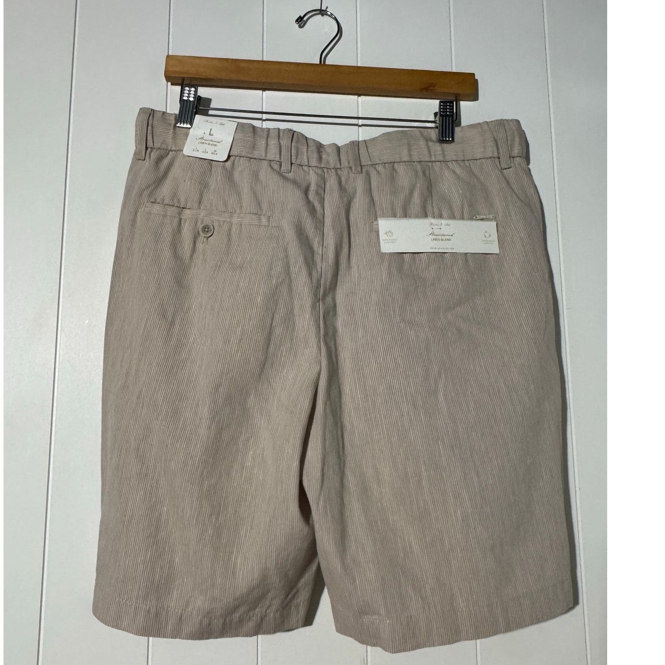 Other Porter & Ash Men’s Linen Blend New Drawstring Shorts Large Size US 34 / EU 50 - 2 Thumbnail