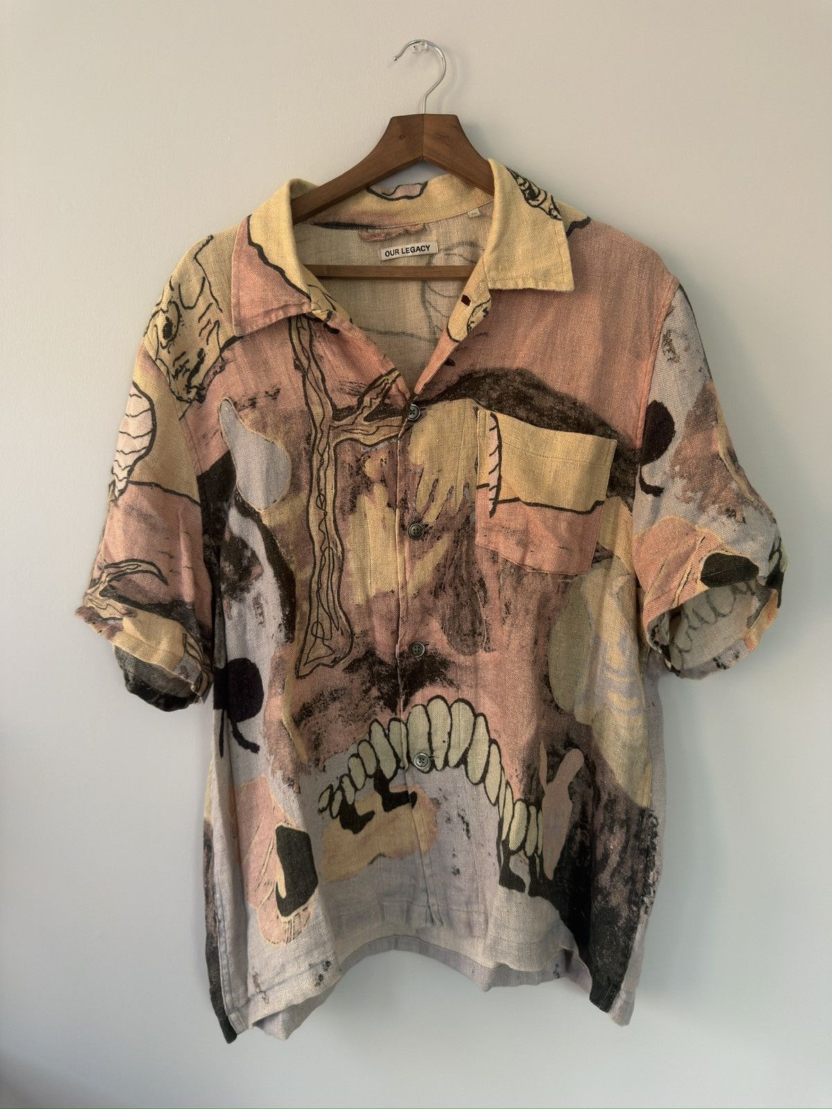 Our Legacy Our Legacy Acid Landscape Button Up Size US M / EU 48-50 / 2 - 1 Thumbnail