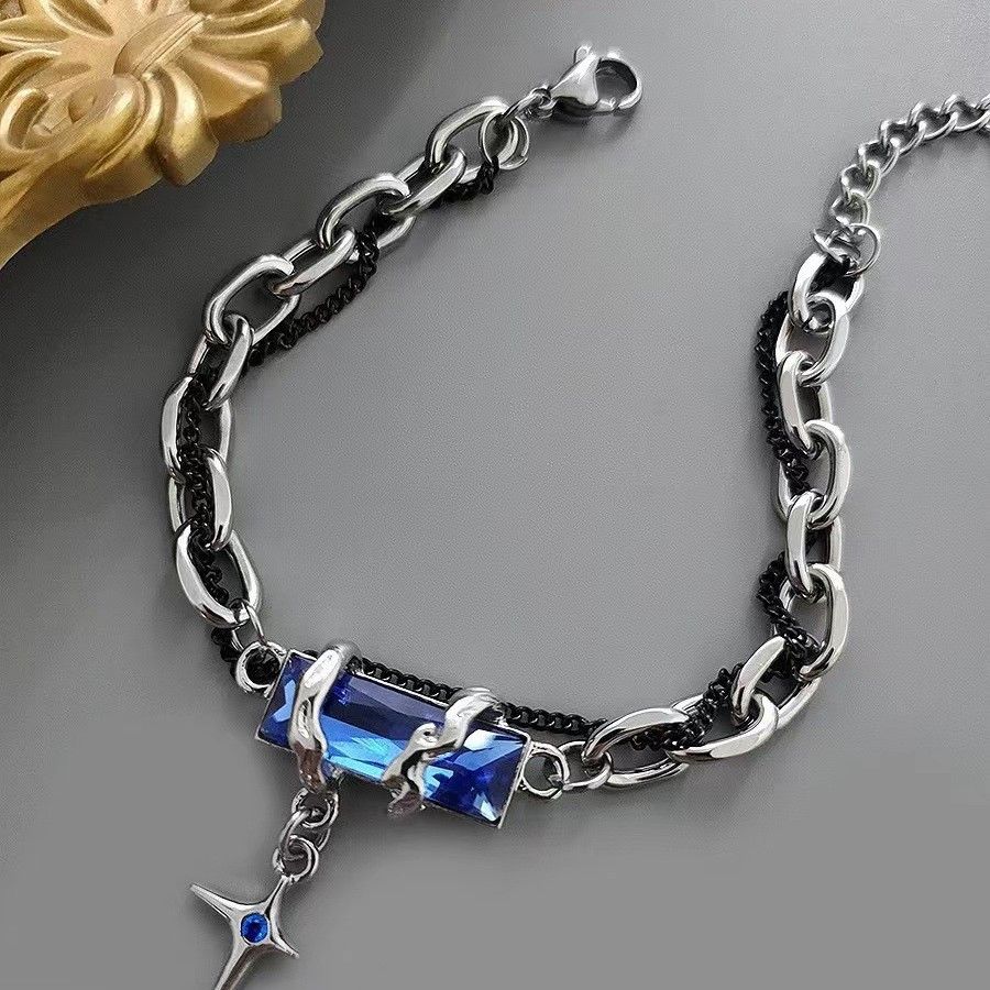 Jewelry Crazy Bracelet Y2K Punk Chain Gotch Bracelets Chains Size ONE SIZE - 4 Thumbnail