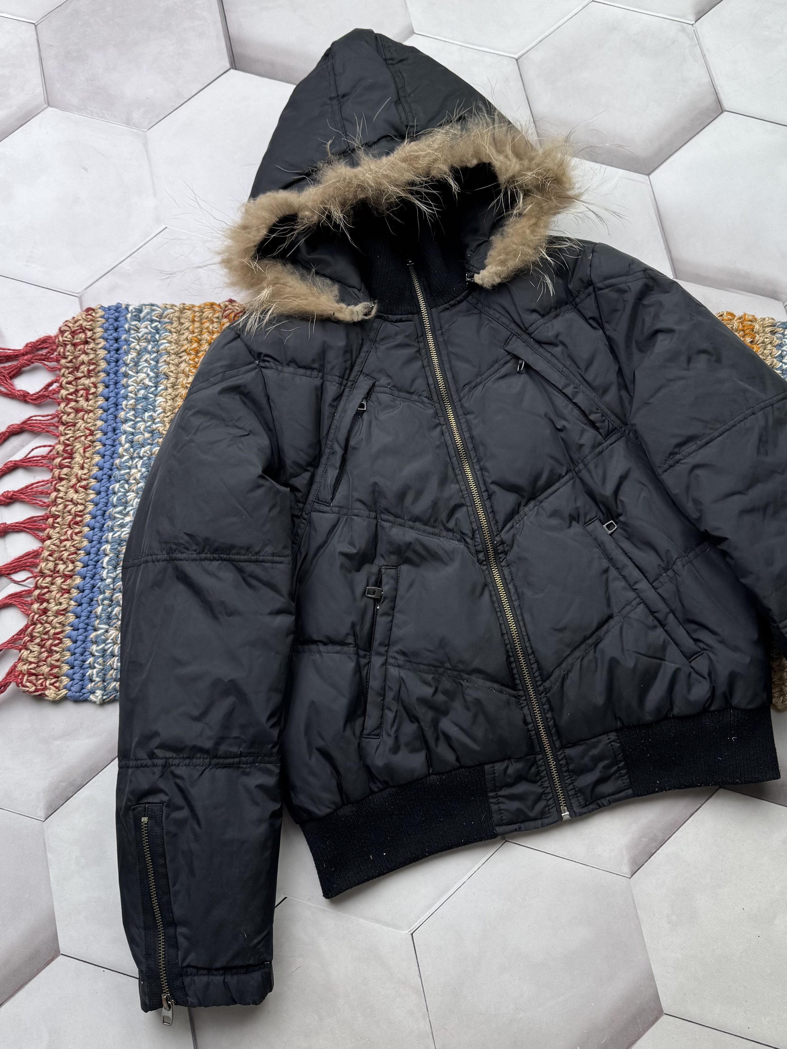 Japanese Brand Vintage Cropped Down Puffer Jacket (E4) Size M / US 6-8 / IT 42-44 - 2 Thumbnail