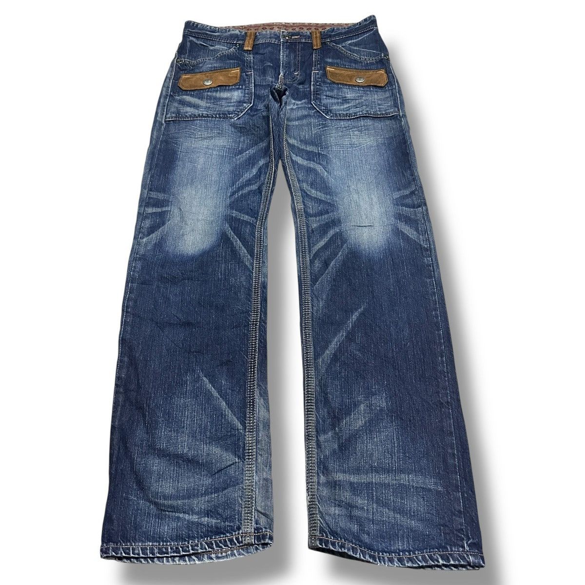 Edwin Edwin Exclusive Vintage Baggy Loose Style With Faded Wash Size US 36 / EU 52 - 1 Thumbnail