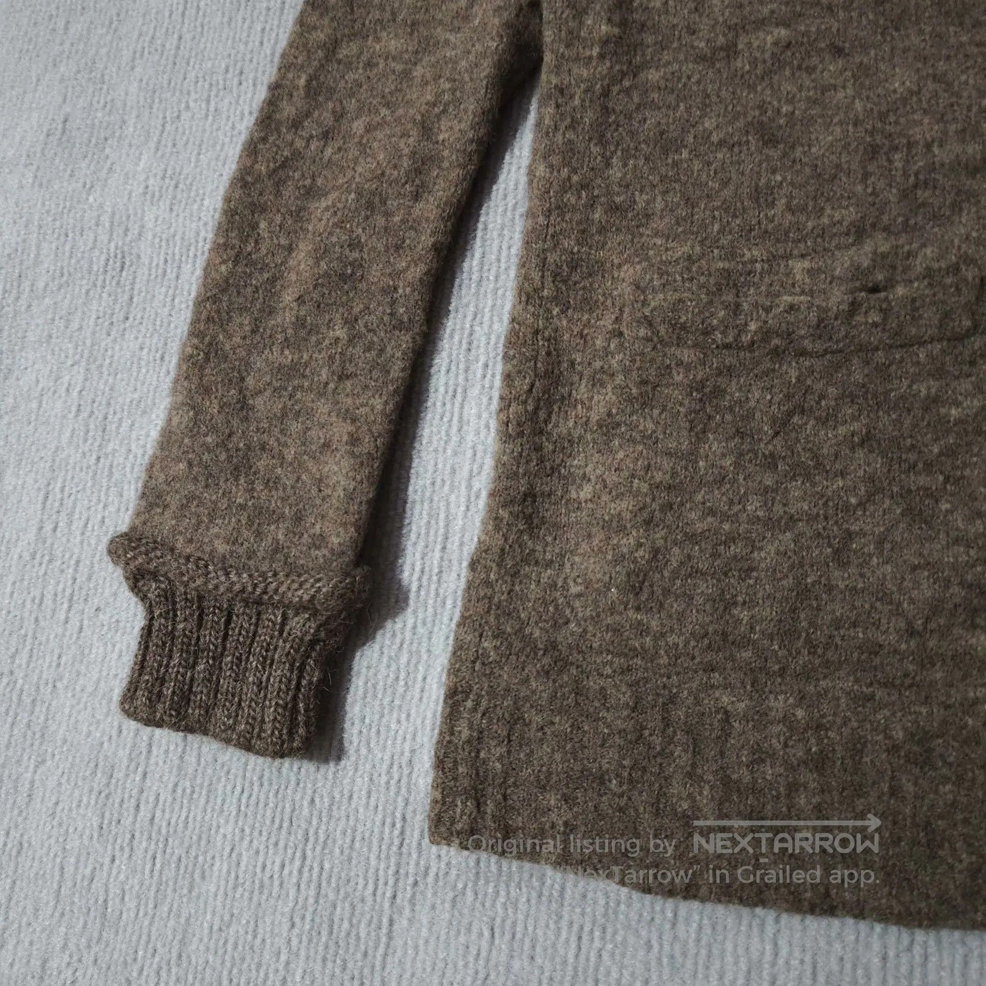 Undercover Undercover 05AW Felt Cardigan. Size US L / EU 52-54 / 3 - 3 Thumbnail