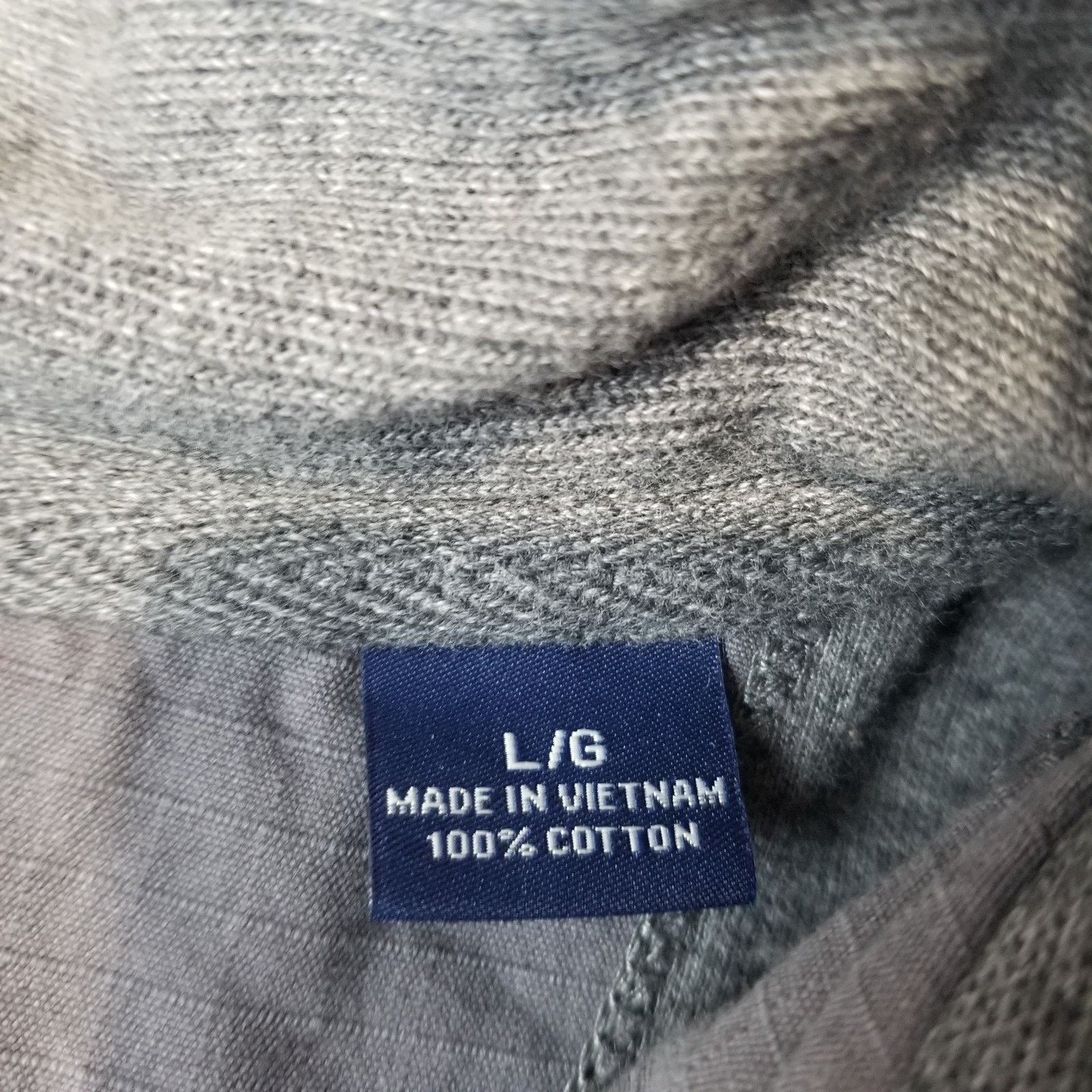 Tommy Bahama Tommy Bahama Relax Sweater Men’s Large Gray 1/4 Zip Pullover Size US L / EU 52-54 / 3 - 5 Thumbnail