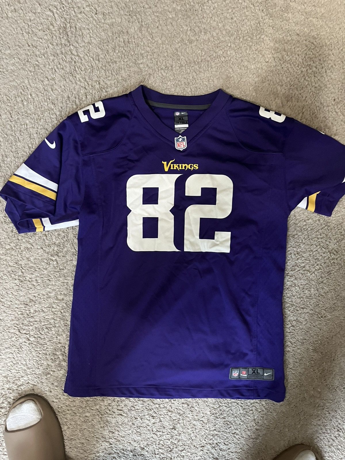 Nike Authentic Minnesota Vikings Kyle Rudolph Jersey