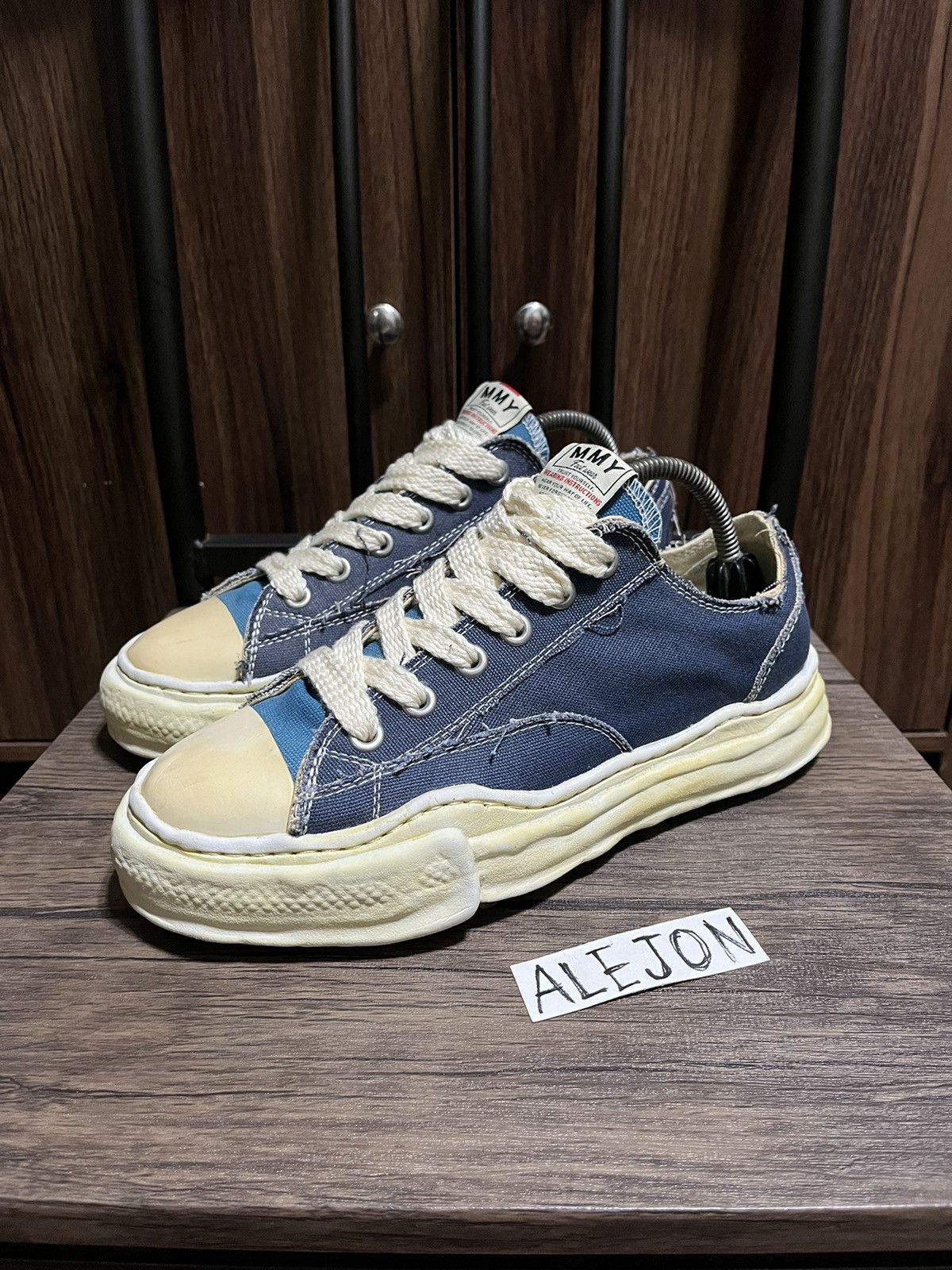 Maison MIHARA YASUHIRO MMY MIHARA YASUHIRO PETERSON LOW TOP SNEAKERS Size US 8.5 / EU 41-42 - 1 Thumbnail