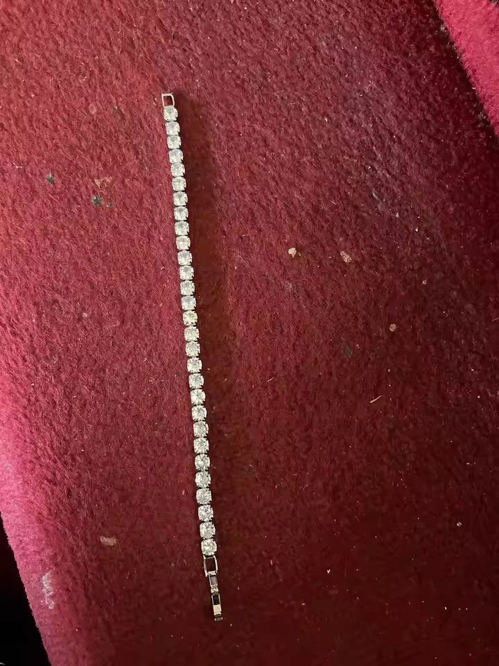 Jewelry 5mm + 17 cm Iced out Bracelet Jewelry Casual Chain Cuff Size ONE SIZE - 6 Thumbnail