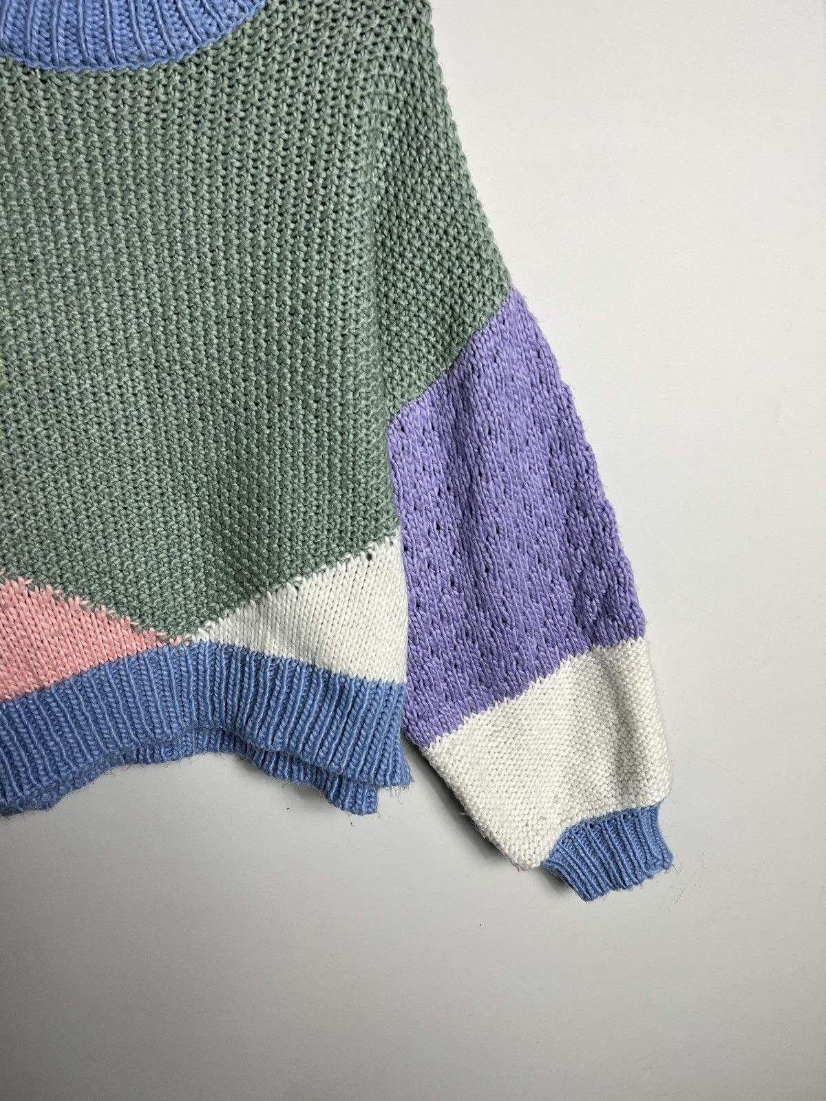Other Oversize Sweater y2k vintage boxy fit Size L / US 10 / IT 46 - 2 Thumbnail