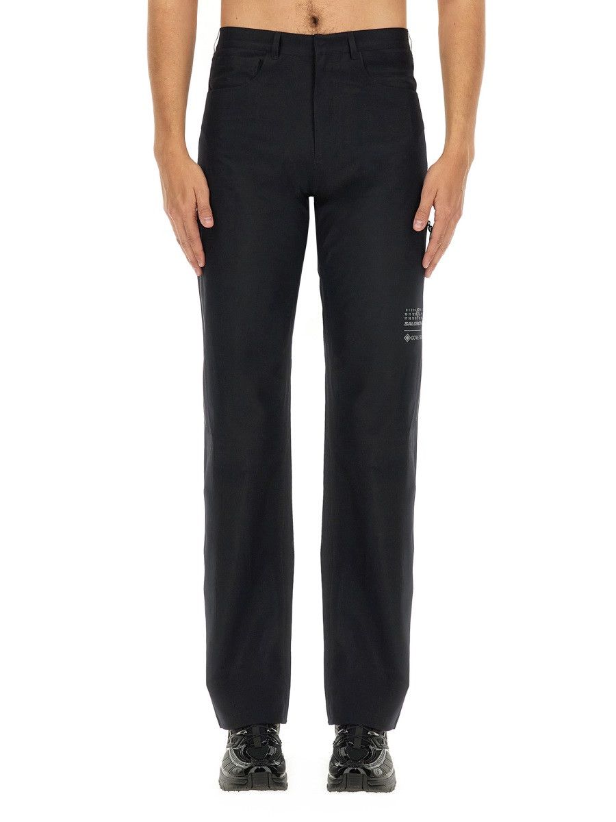 Maison Margiela Salomon X Maison Margiela STRAIGHT LEG PANTS - BLACK Size US 34 / EU 50 - 1 Thumbnail