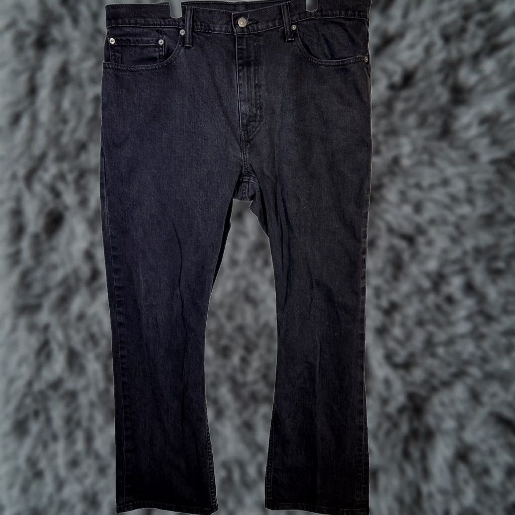 Levi's Levi's 559 Men Jeans 38x32 Black Stretch Denim Relaxed Straight Mid Rise Size US 38 / EU 54 - 1 Thumbnail