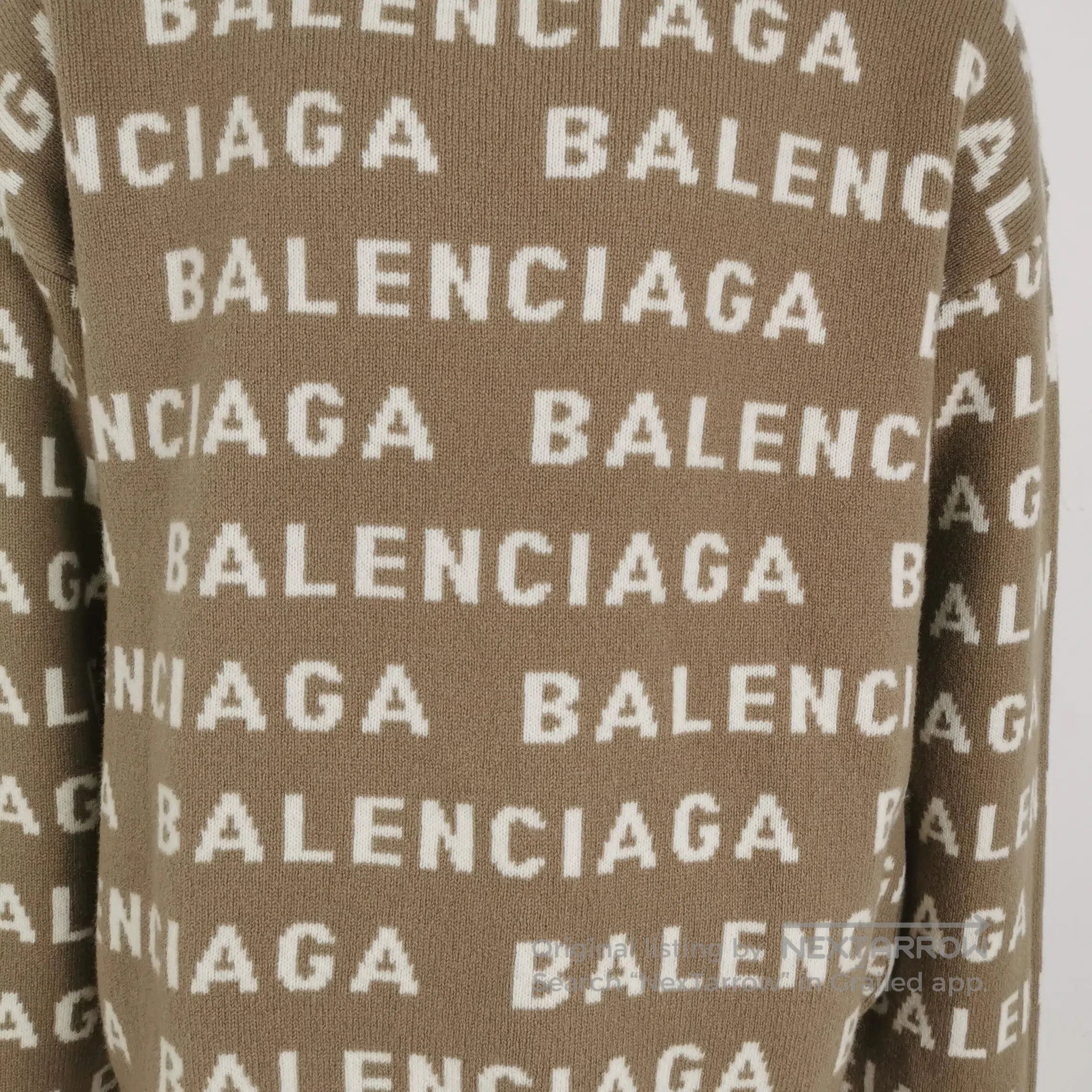 Balenciaga Balenciaga S Cotton Logo Crewneck T-Shirt. Size US S / EU 44-46 / 1 - 5 Thumbnail