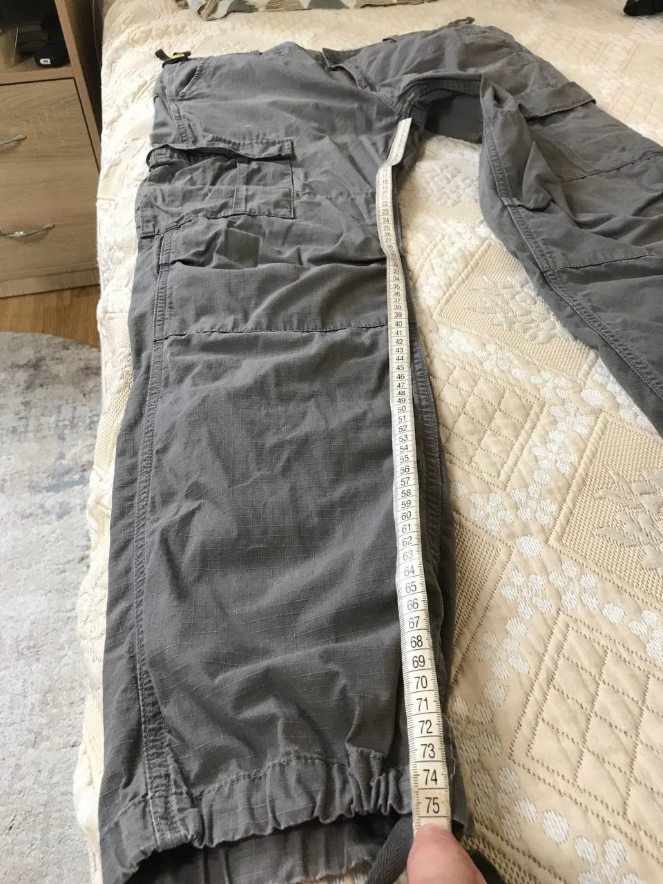 Carhartt 🔥 Vintage Carhartt Cargo Aviation Pants Work Y2K Denim Jeans Size US 32 / EU 48 - 12 Thumbnail
