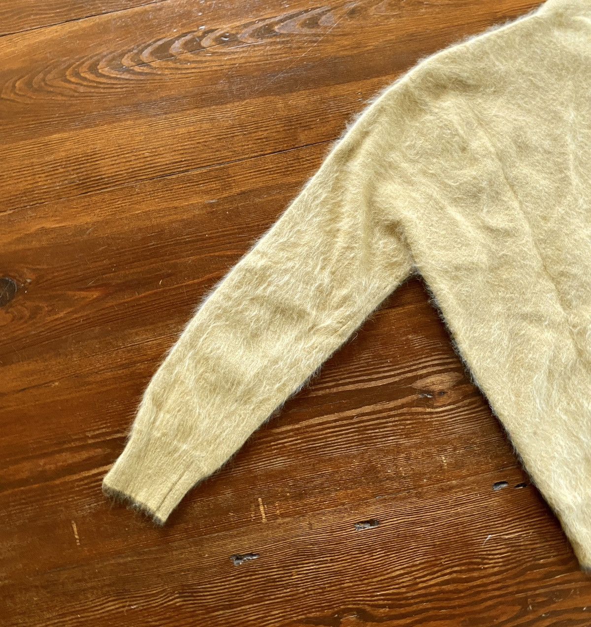 Retrofit Vintage 40’s/50’s Kenrob Angora Rabbit Hair Cardigan Sweater Size S / US 4 / IT 40 - 9 Thumbnail