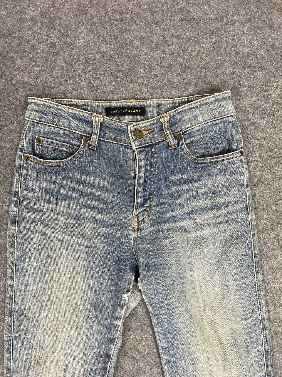 Japanese Brand theoria jeans japanese brands bootcut distressed denim Size 28" / US 6 / IT 42 - 6 Thumbnail