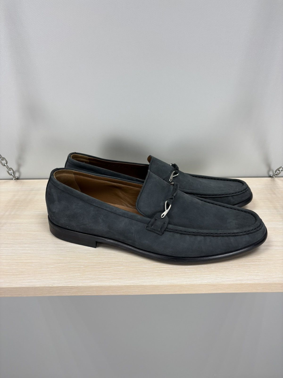 Bally Mens shoes Bally Size 10 1/2 Color Blue Size US 10.5 / EU 43-44 - 4 Thumbnail
