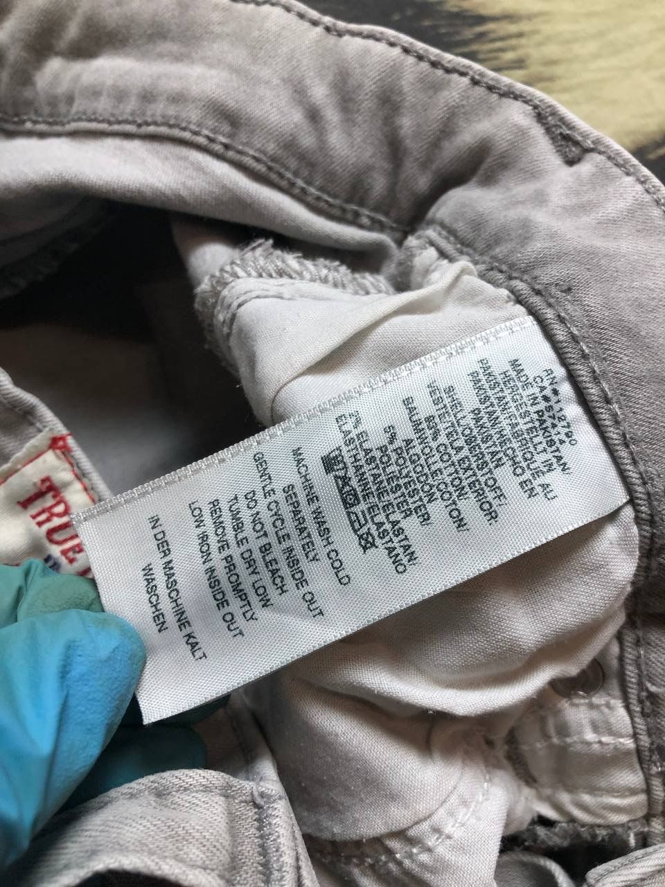 True Religion True Religion Mid Rise Super Skinny Denim Jeans Size 28 Size 28" / US 6 / IT 42 - 4 Thumbnail