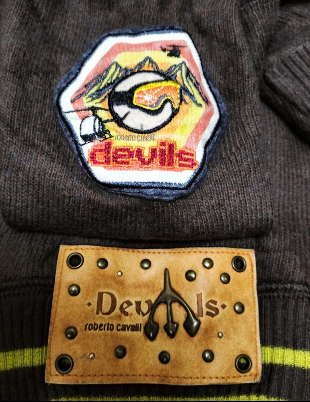 Designer × Roberto Cavalli Roberto Cavalli Devil Long sleeve Cardigan Size US S / EU 44-46 / 1 - 3 Thumbnail