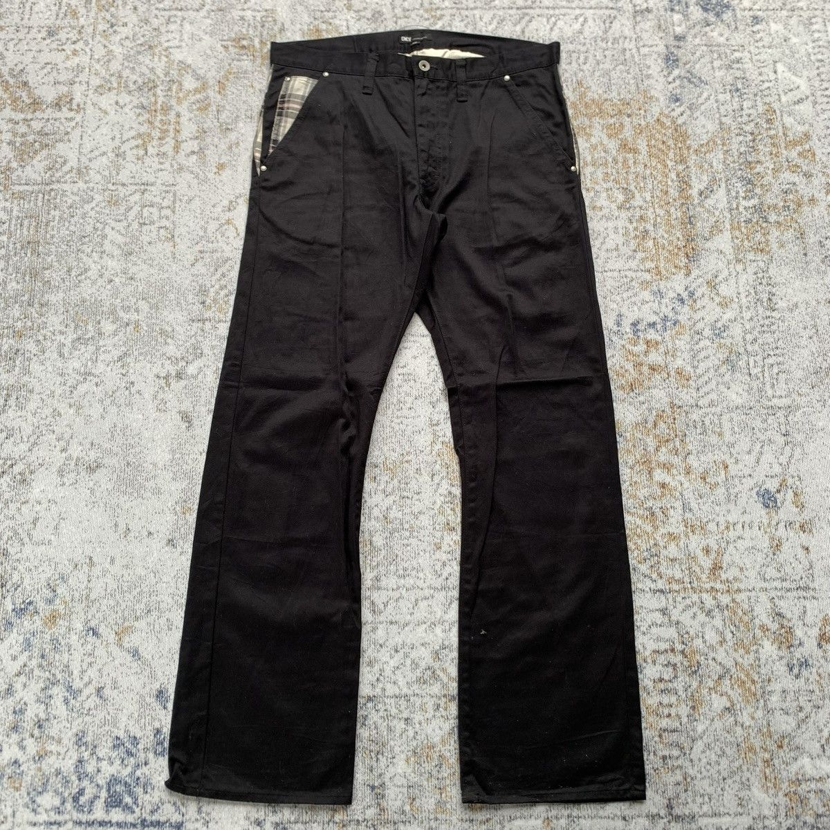 Japanese Brand × Vintage 2000s CNCV Concave Attempt Japanese Brand Double Layer Pants Size US 34 / EU 50 - 4 Thumbnail