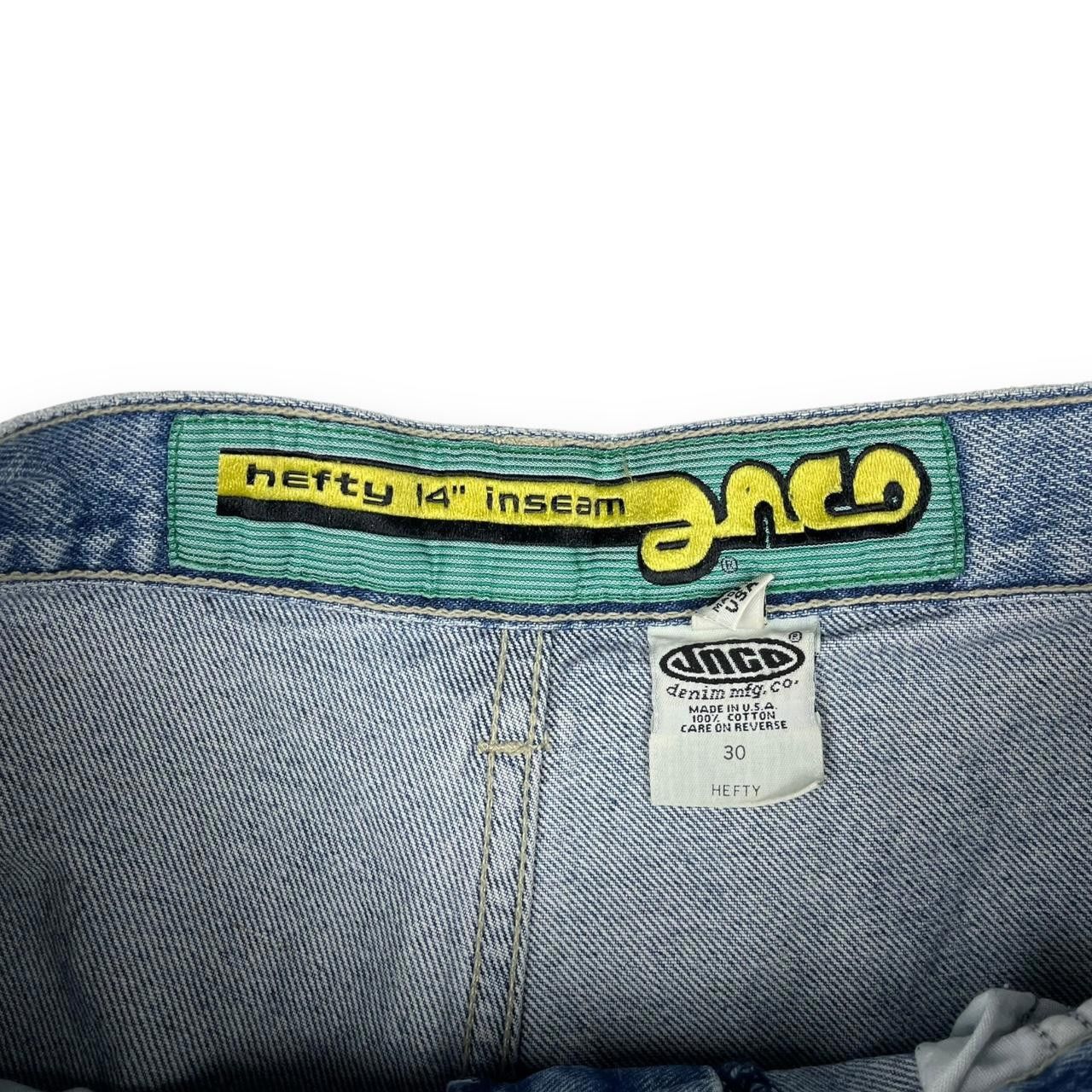 JNCO JNCO Men's Blue Shorts Size US 30 / EU 46 - 3 Thumbnail