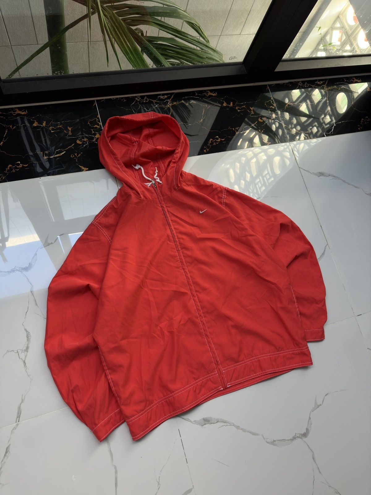 Nike × Vintage NIKE VINTAGE BASIC LOGO STREETWEAR LIGHT JACKET Size US L / EU 52-54 / 3 - 1 Thumbnail