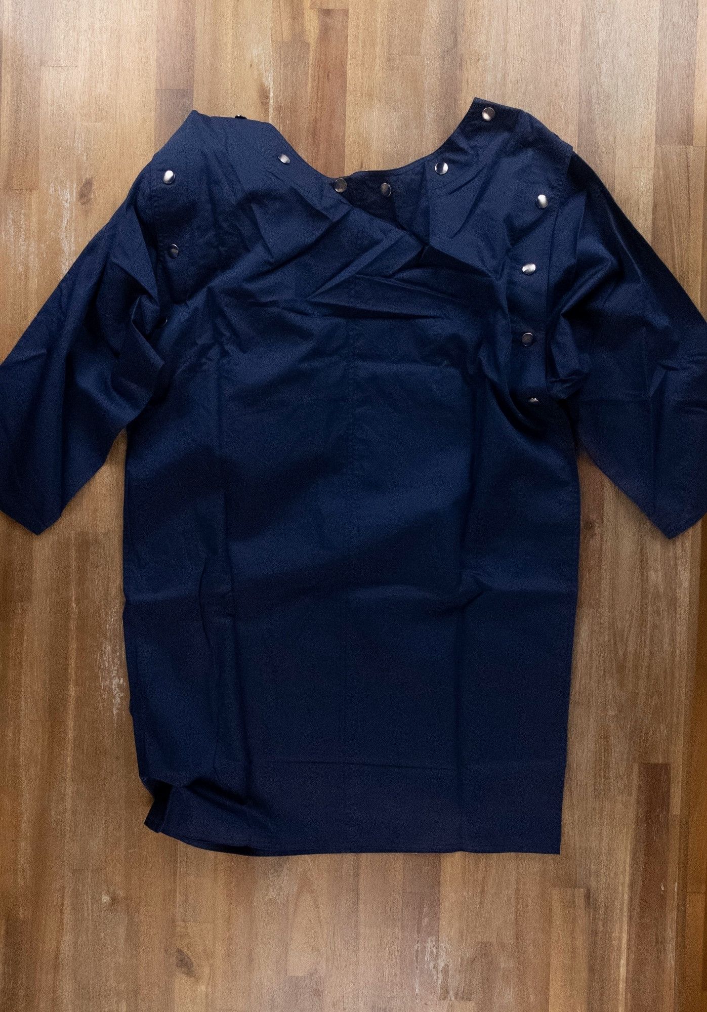 Emilio Pucci EMILIO PUCCI navy blue cotton silk mini sheath dress 10 44 Size M / US 6-8 / IT 42-44 - 11 Thumbnail
