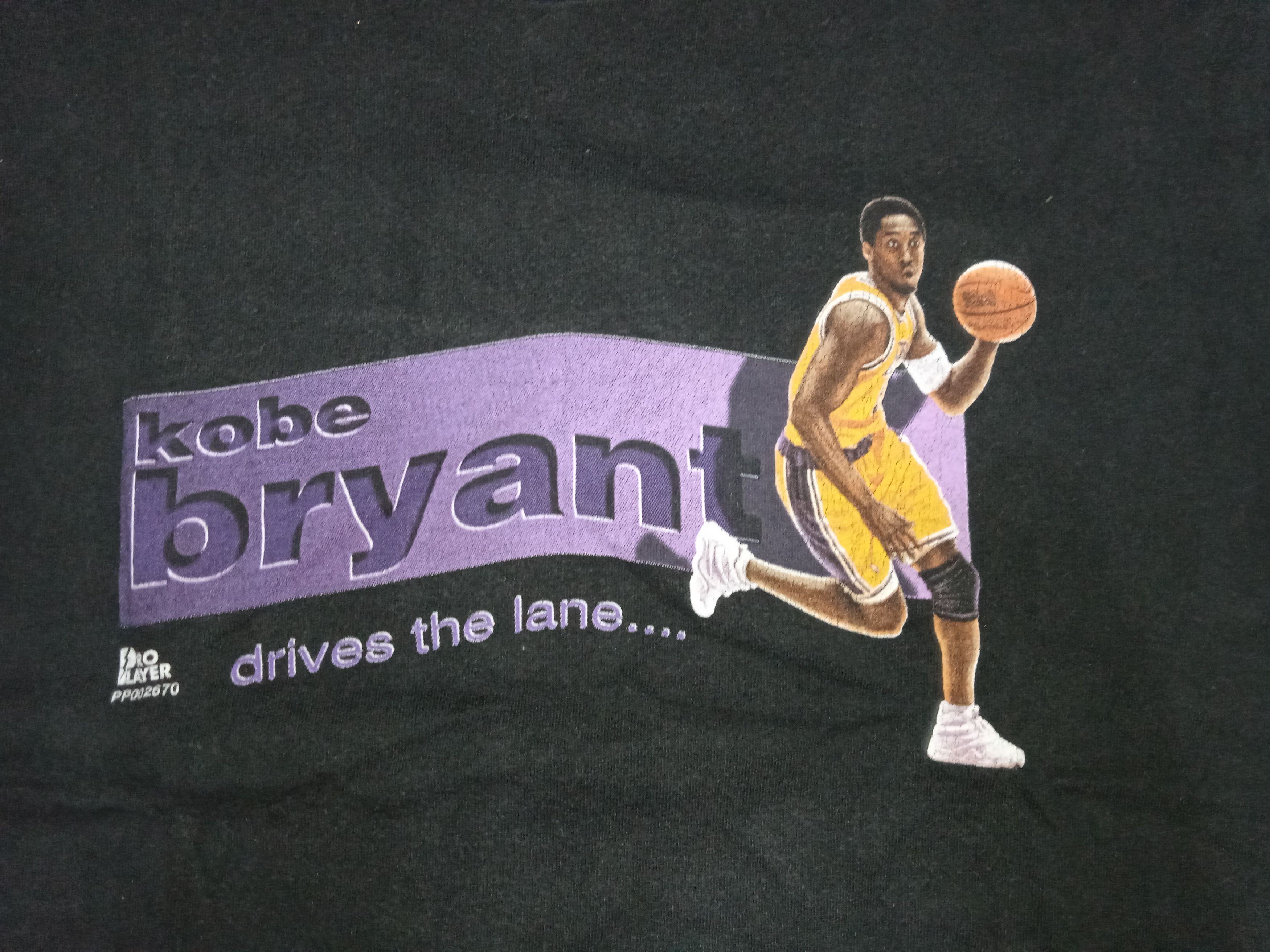 Vintage Vintage 00s Kobe Bryant Frobe T-Shirt Size US S / EU 44-46 / 1 - 4 Thumbnail